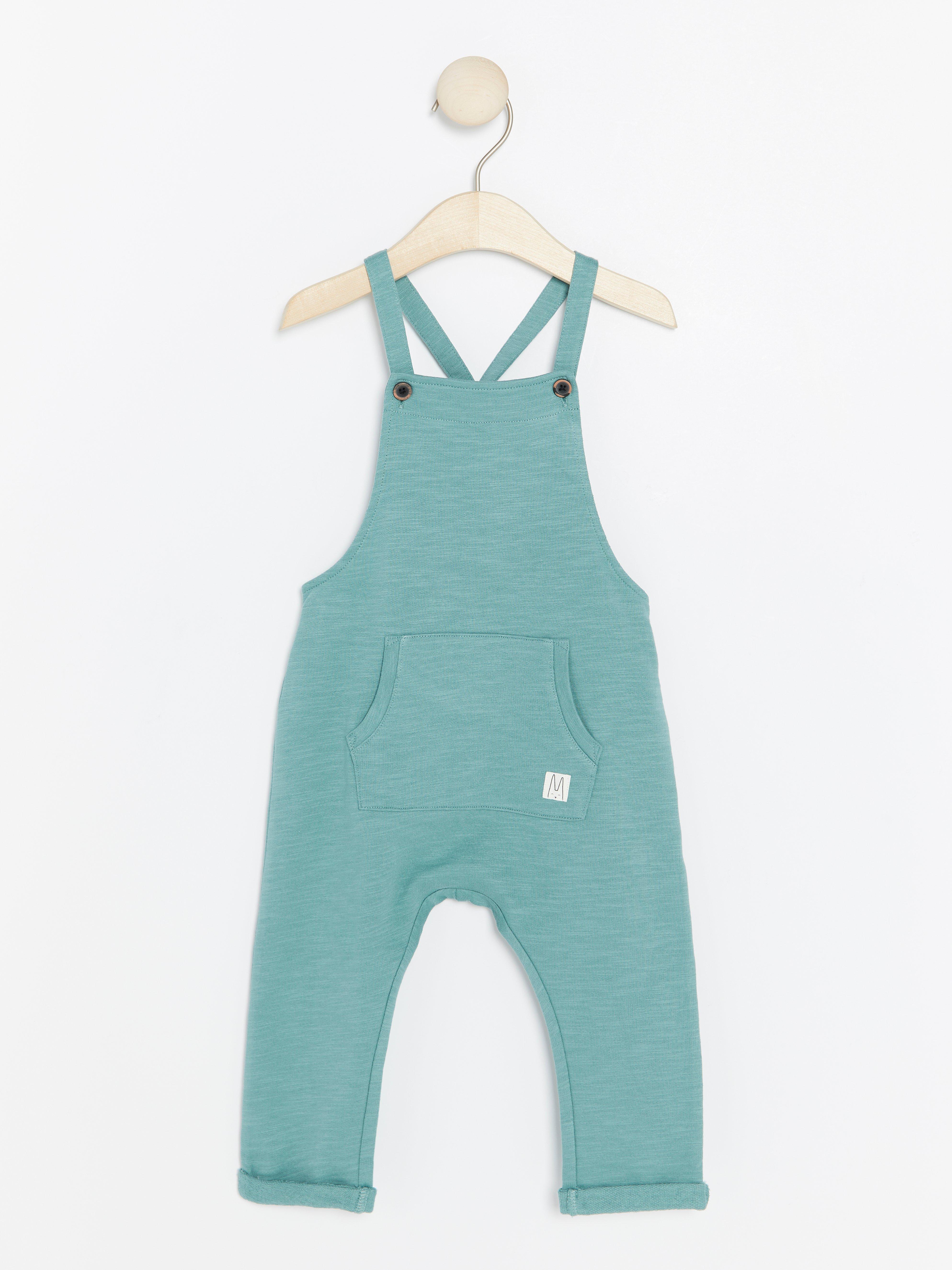 Bib Trousers - Kids Wear - Turquoise