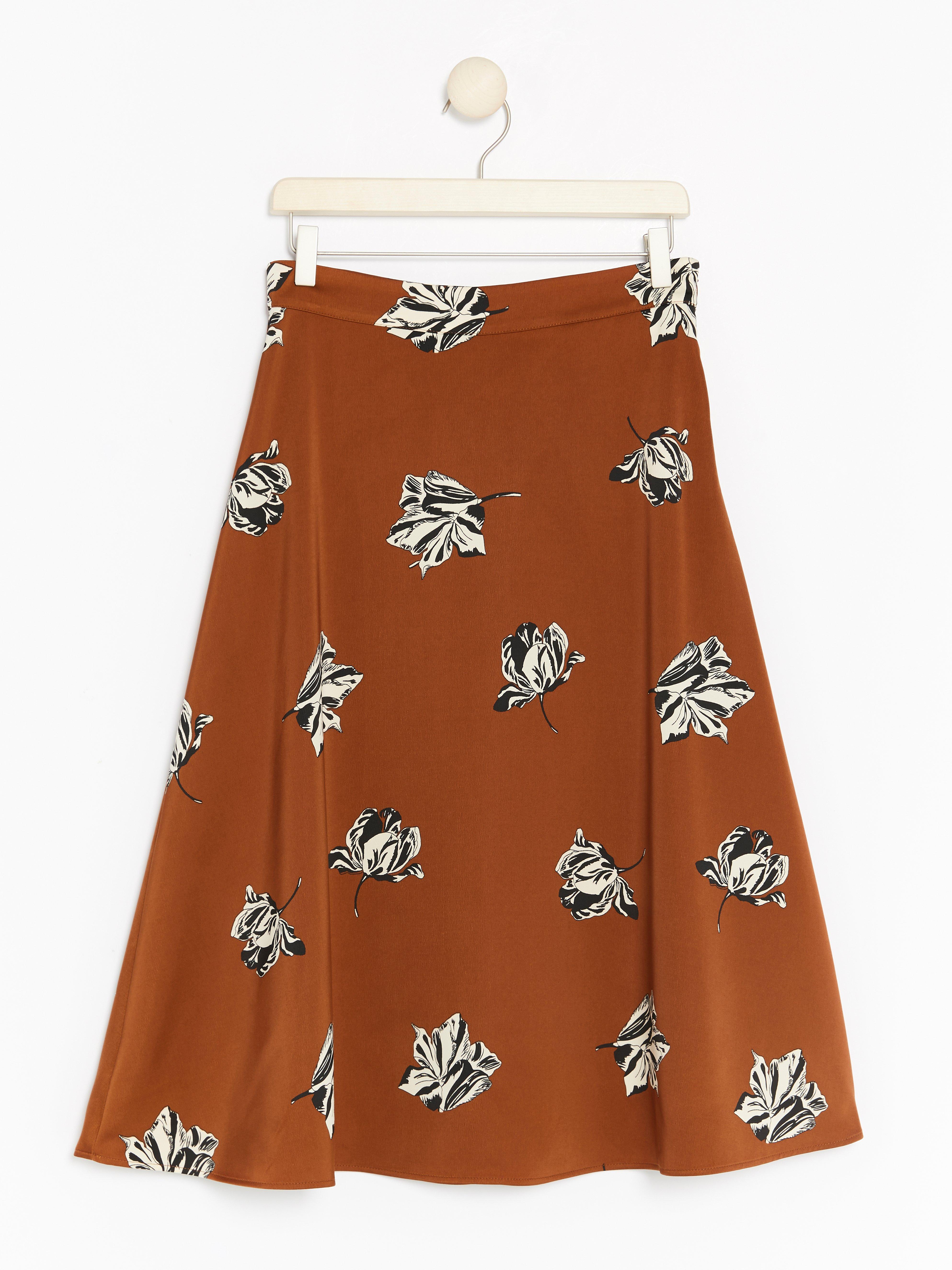 Maxi Skirt - Womens Wear - Orange