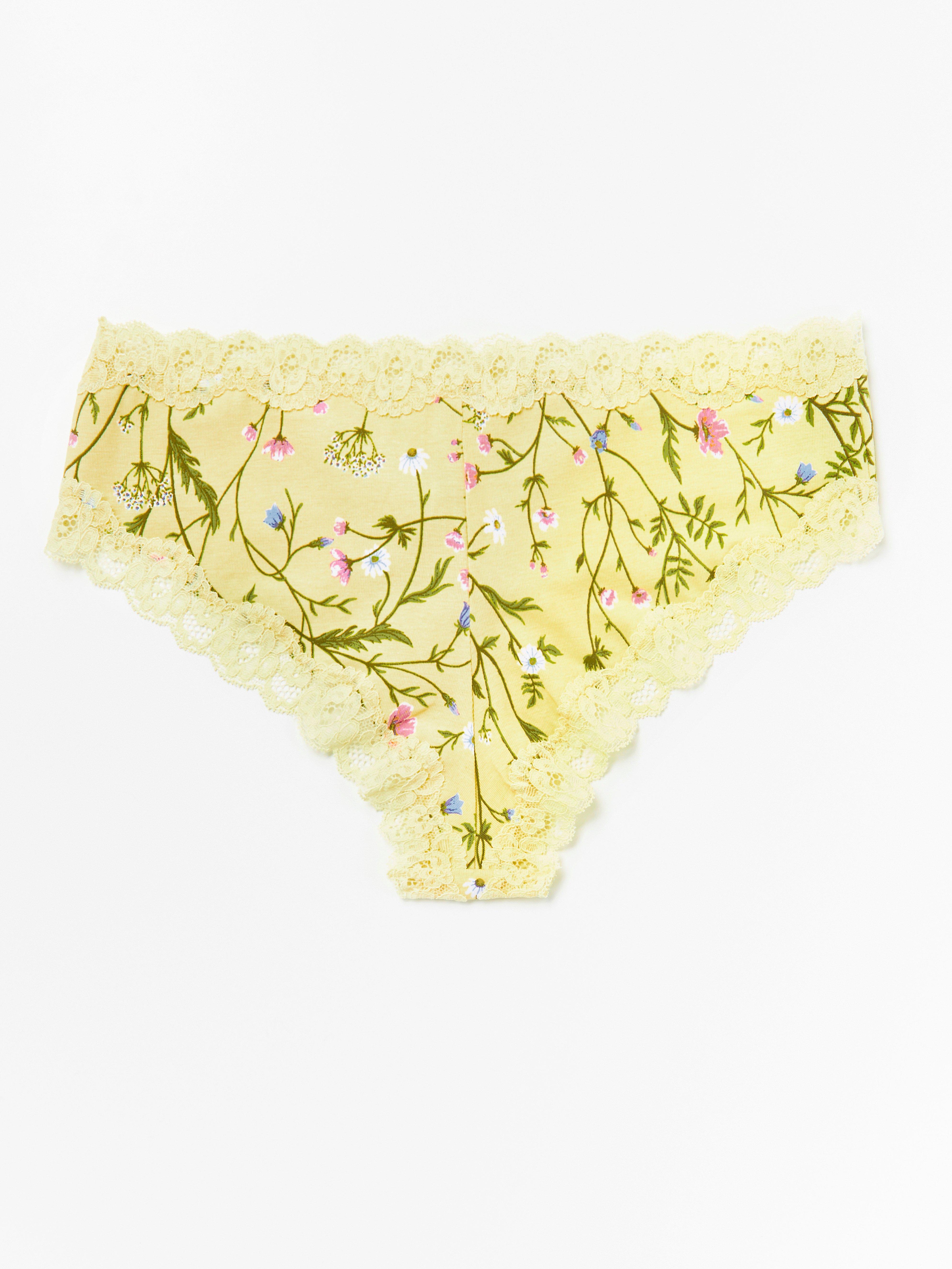 Brazilian Low - Lingerie - Yellow