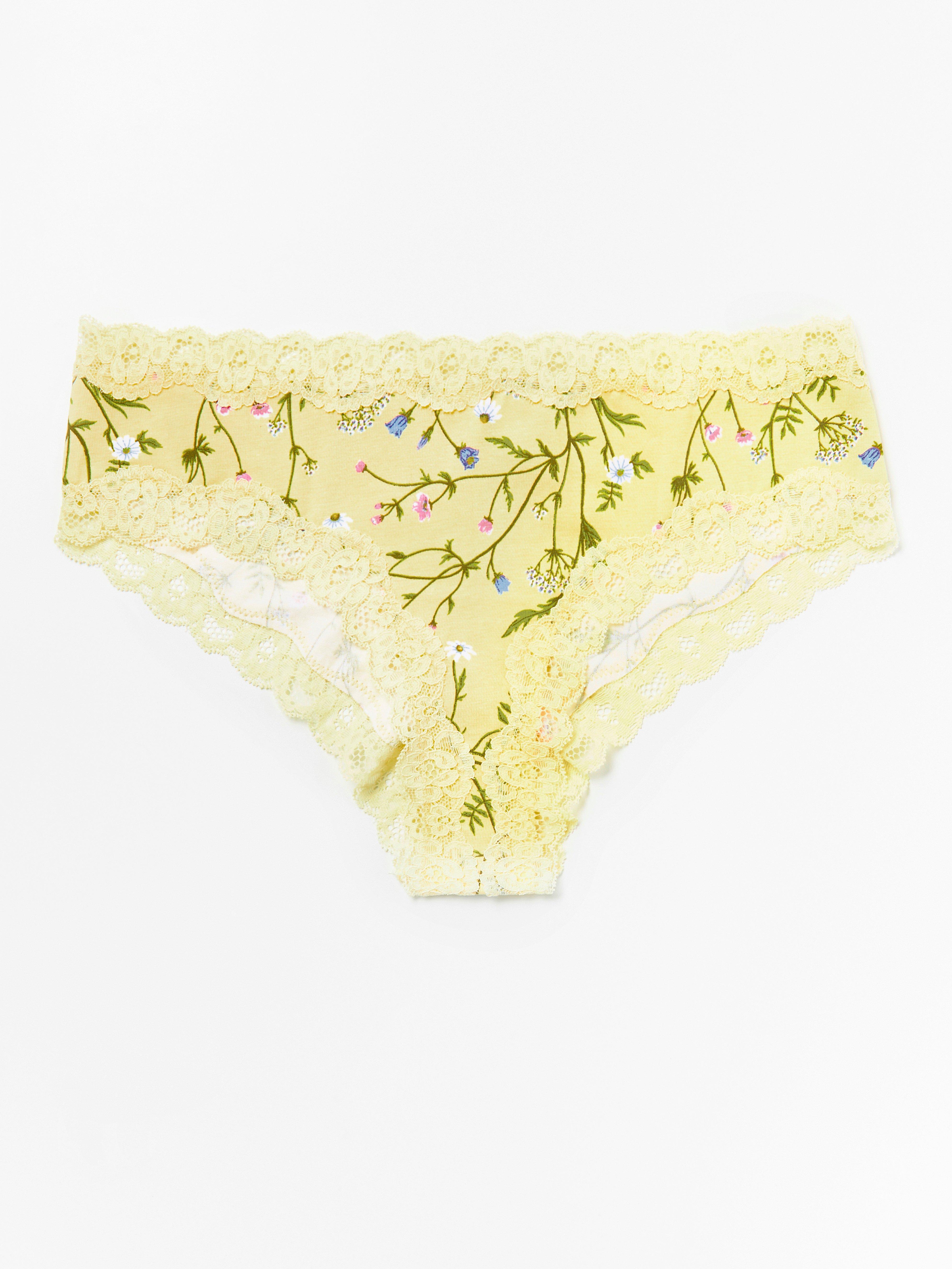 Brazilian Low - Lingerie - Yellow