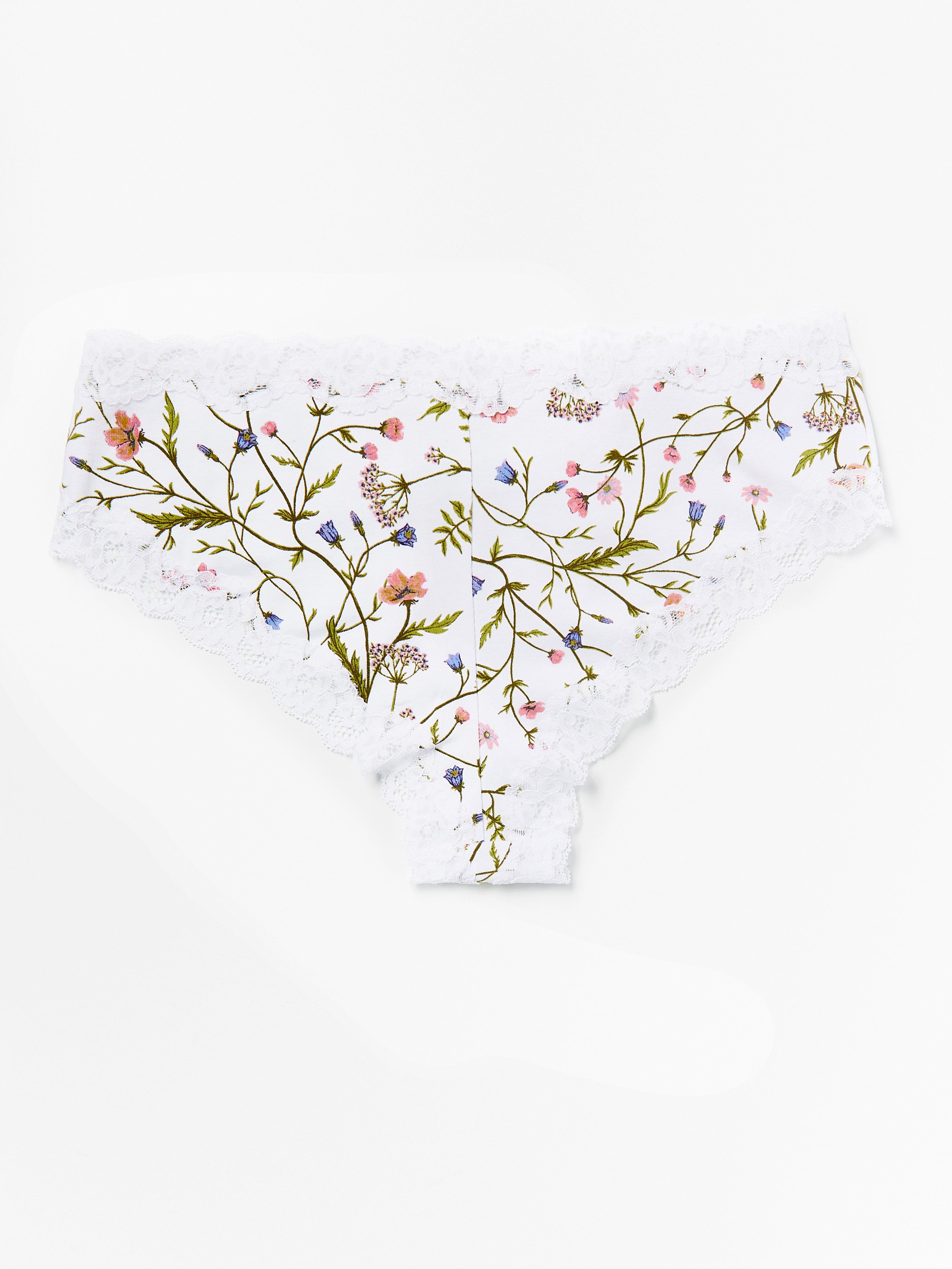 Brazilian Low - Lingerie - White