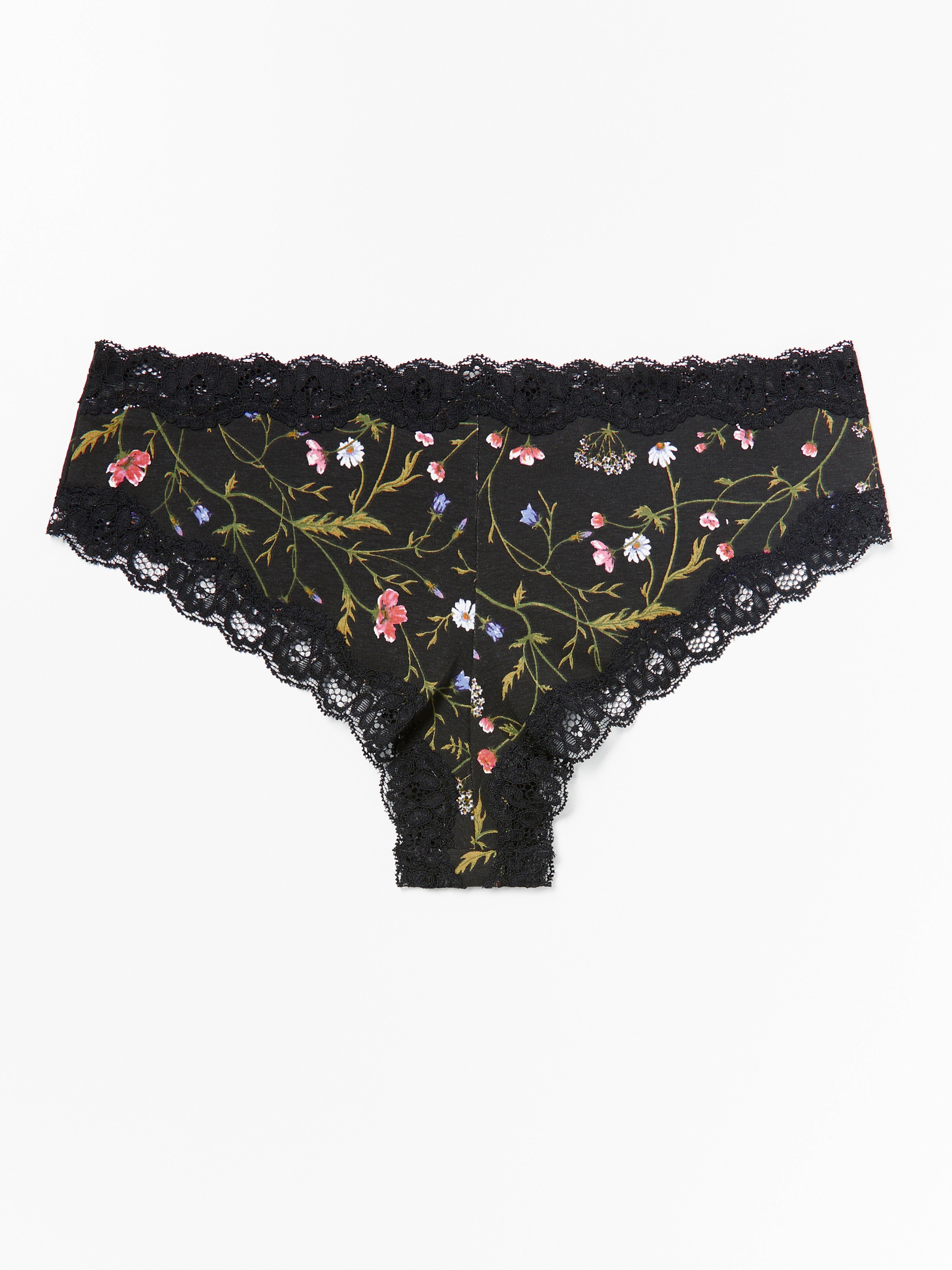 Brazilian Low - Lingerie - Black