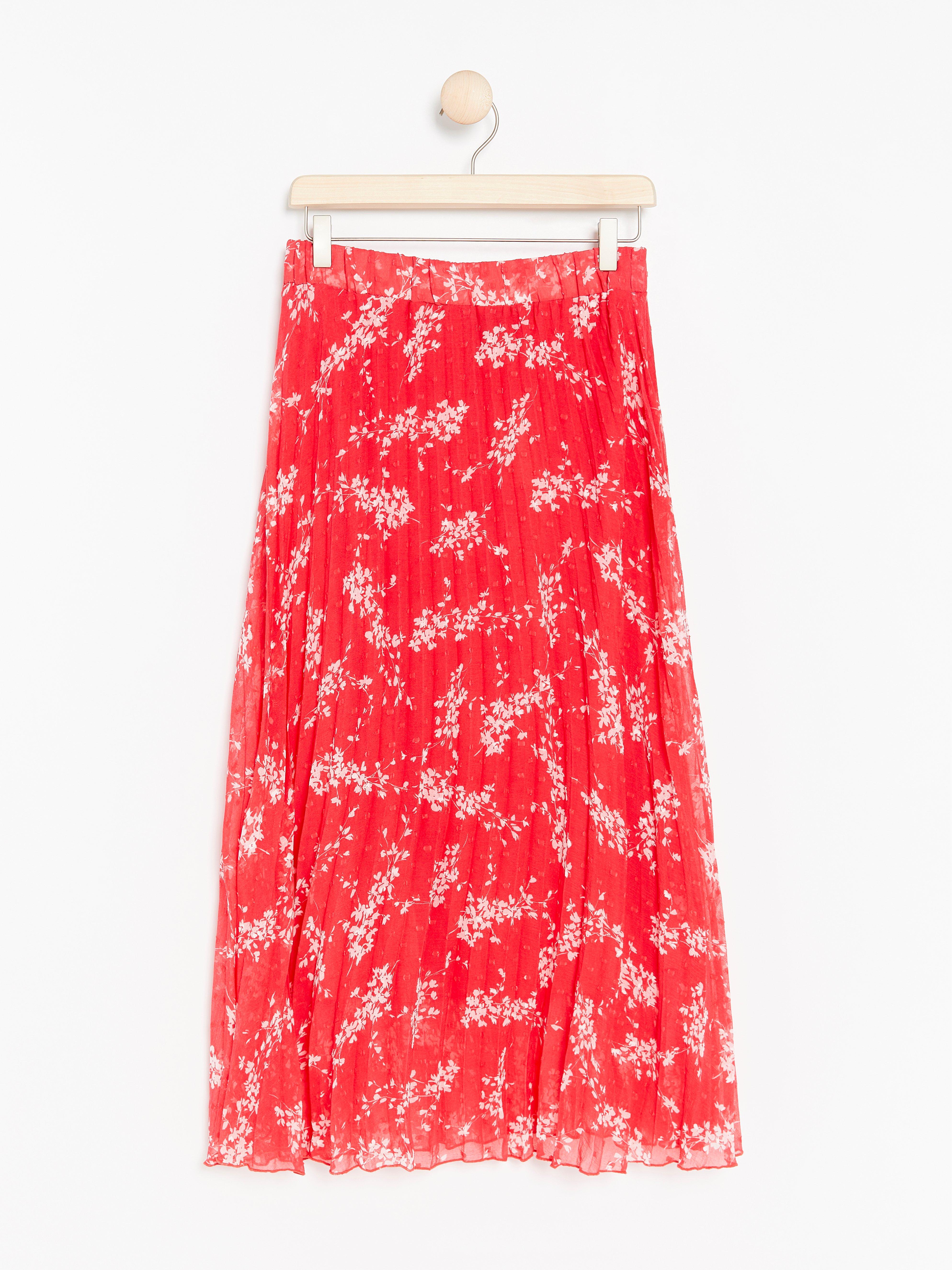 Maxi Skirt - Womens Wear - Red
