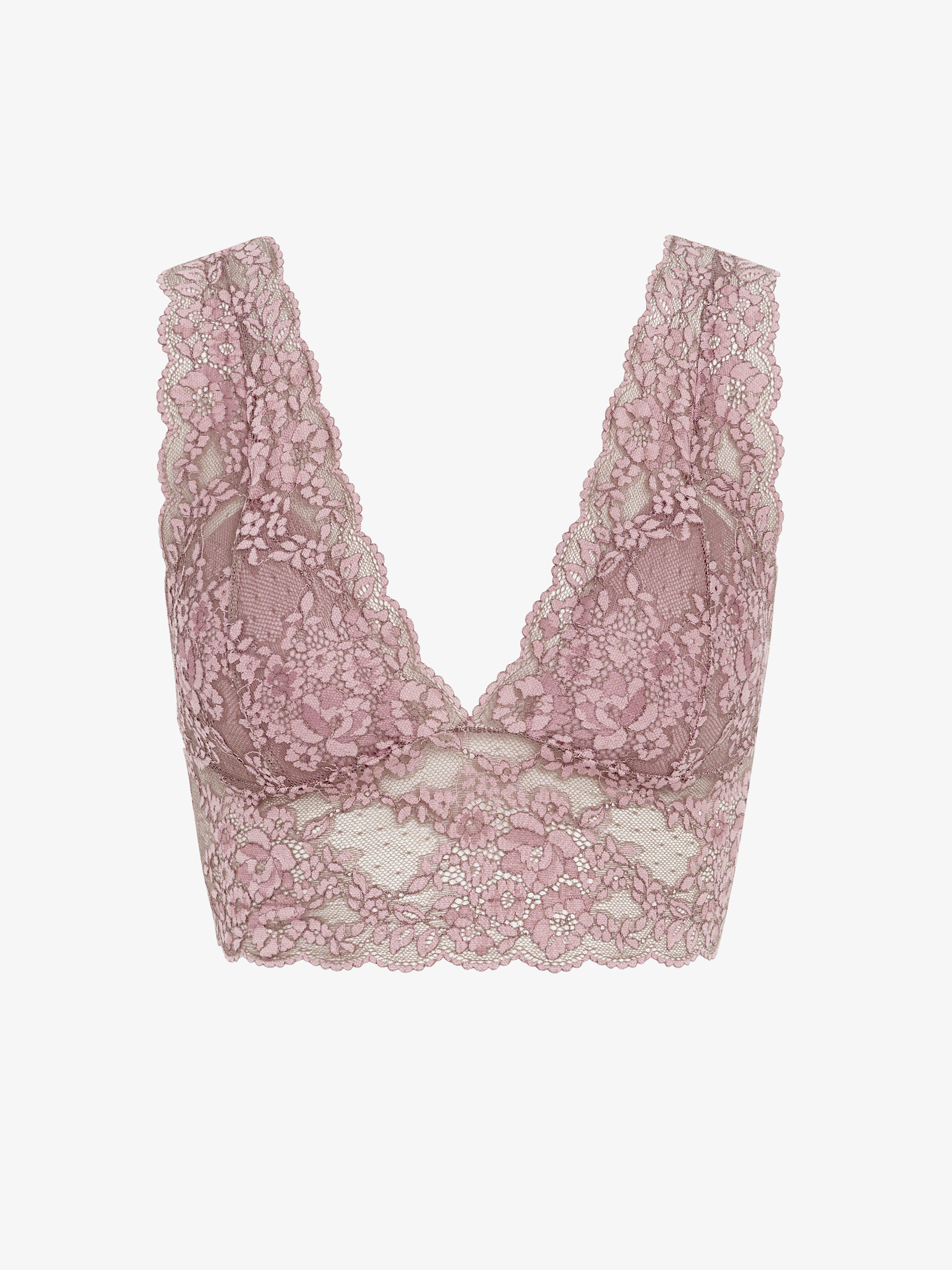 Rintaliivit ilman toppauksia (bralette) - Alusvaatteet - Pinkki