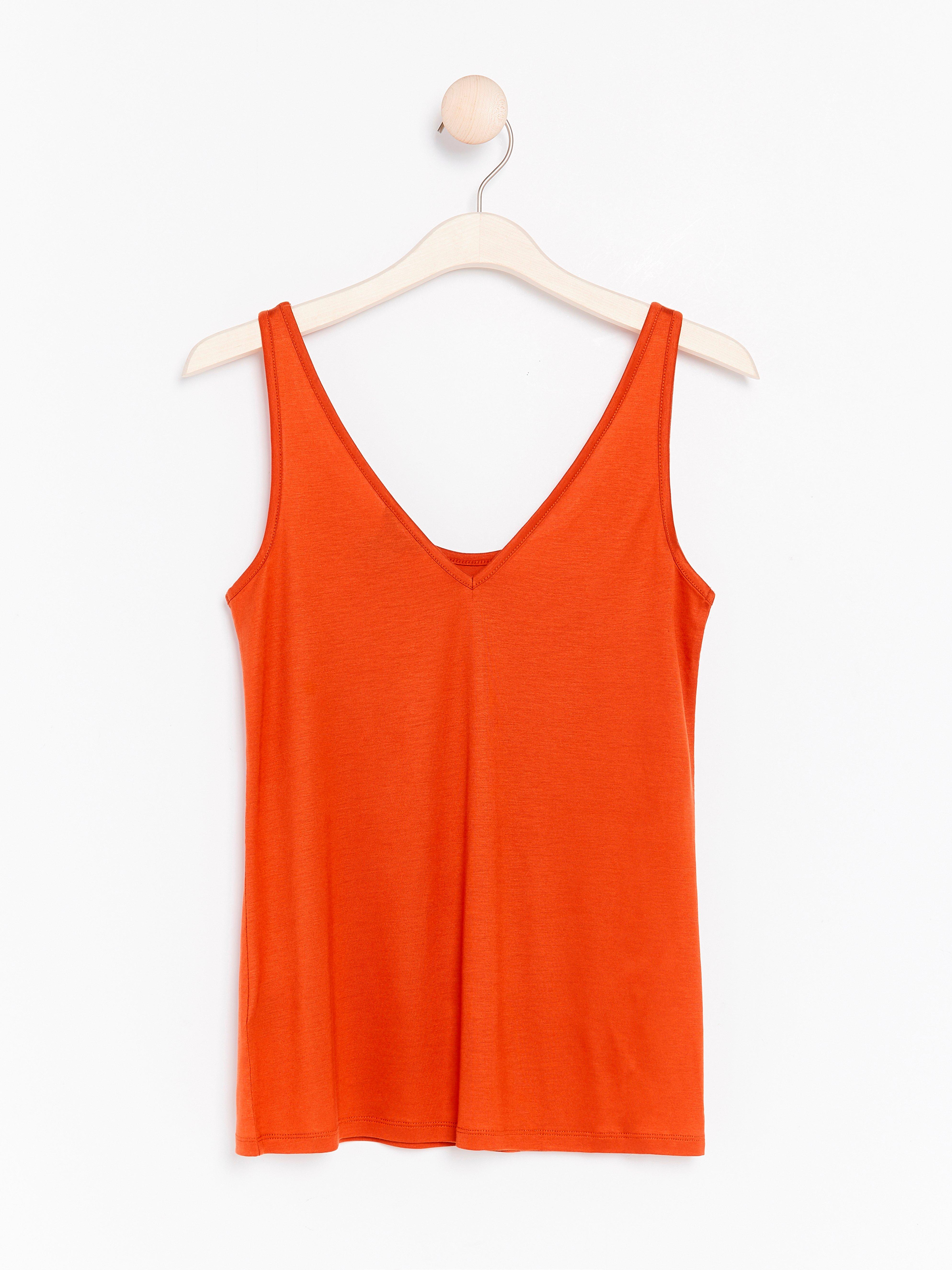 Tank Top - Womens Wear - Orange