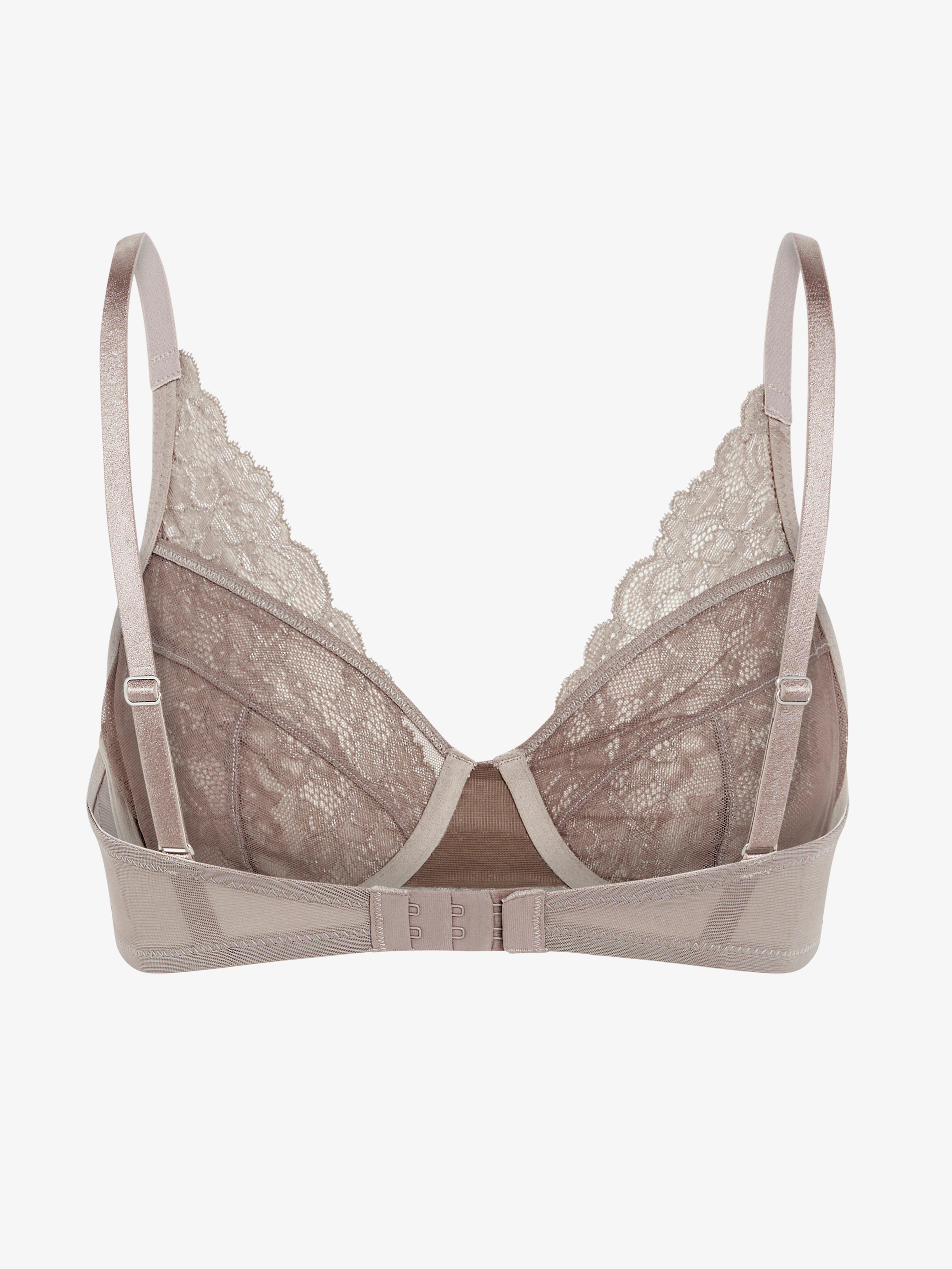 Aster Wire Bra - Lingerie - Brown