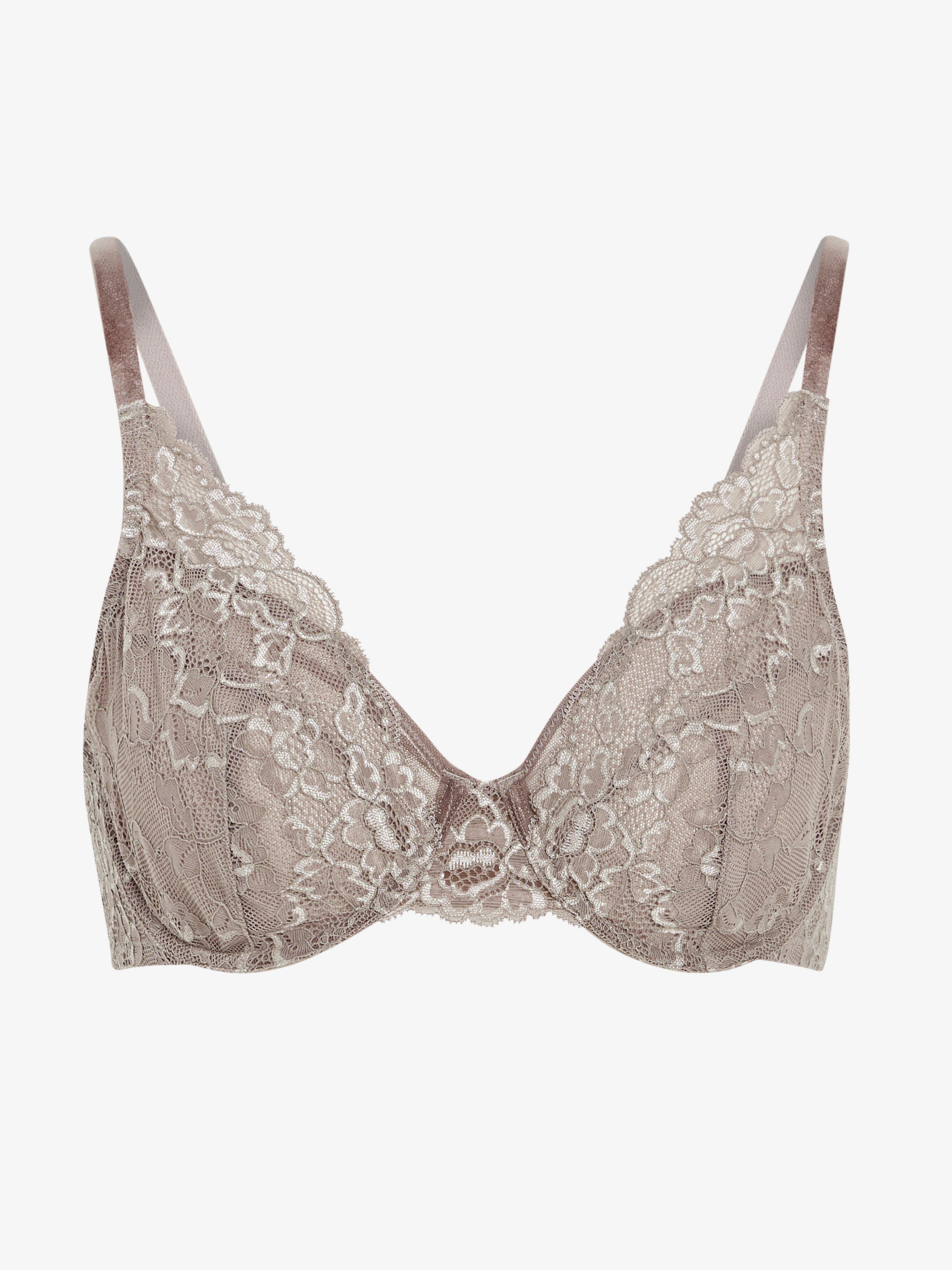 Aster Wire Bra - Lingerie - Brown