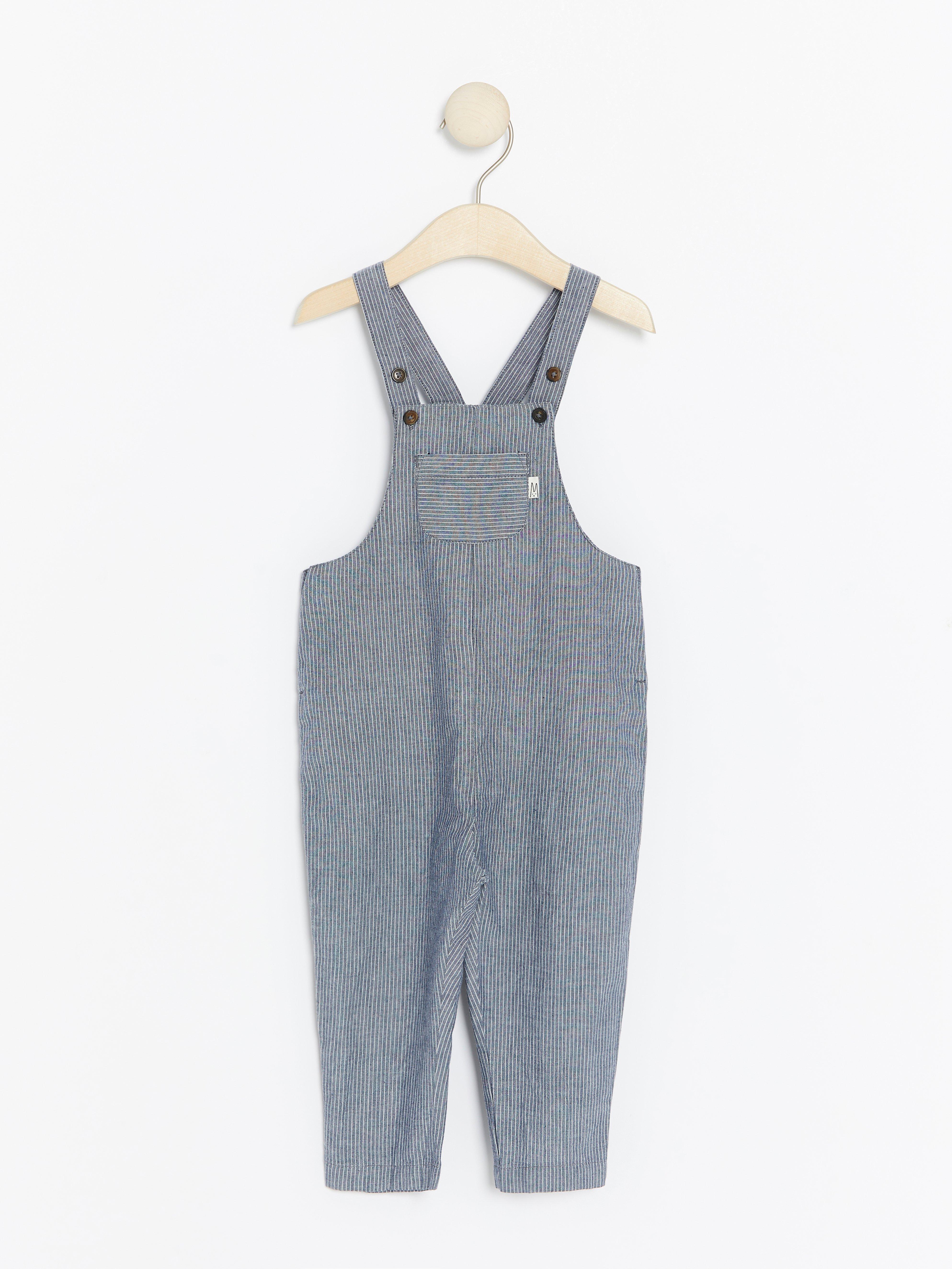 Bib Trousers - Kids Wear - Blue