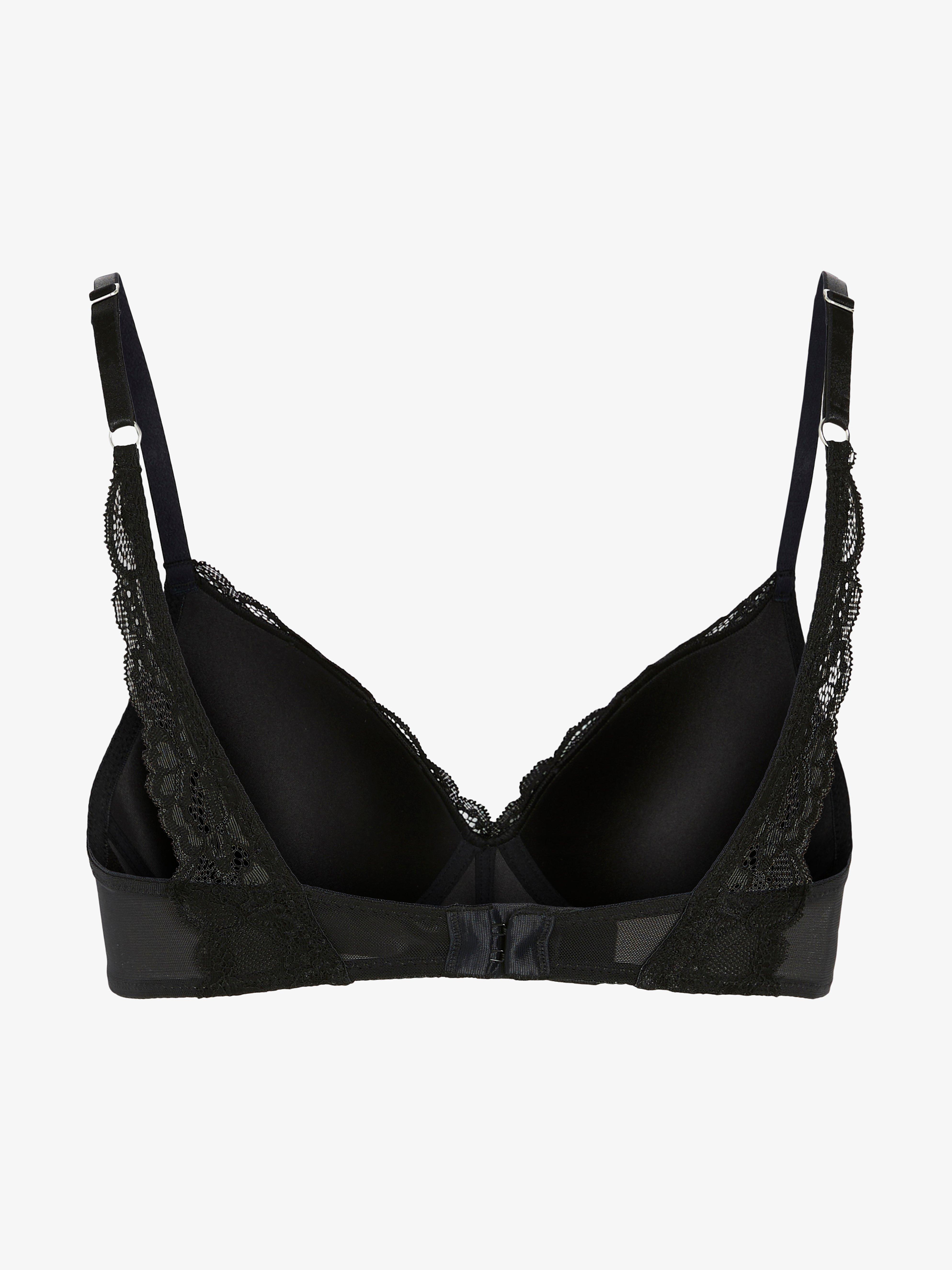 Flora Wirefree Bra - Lingerie - Black