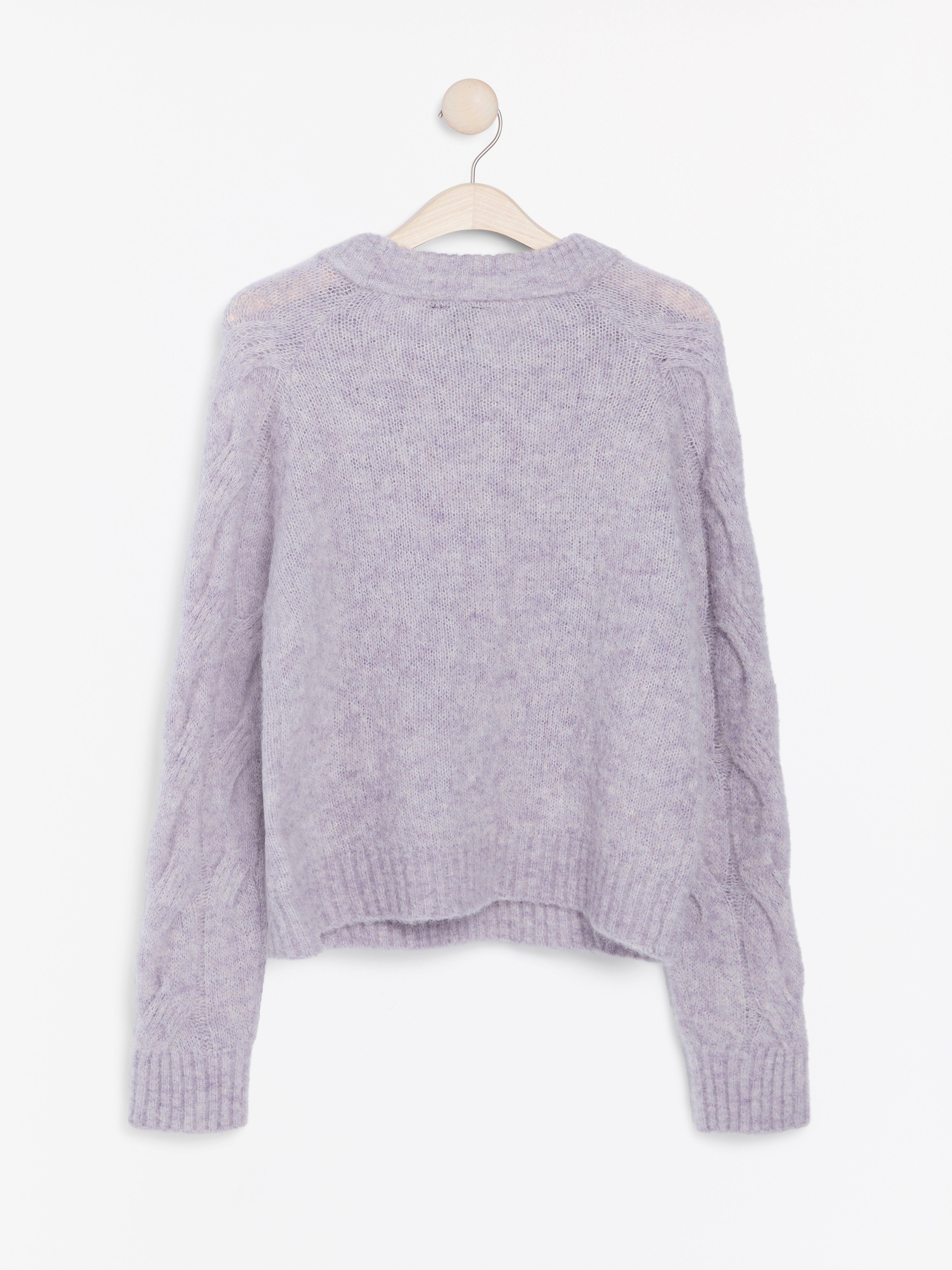 Sweater - Womens Wear - Lilac