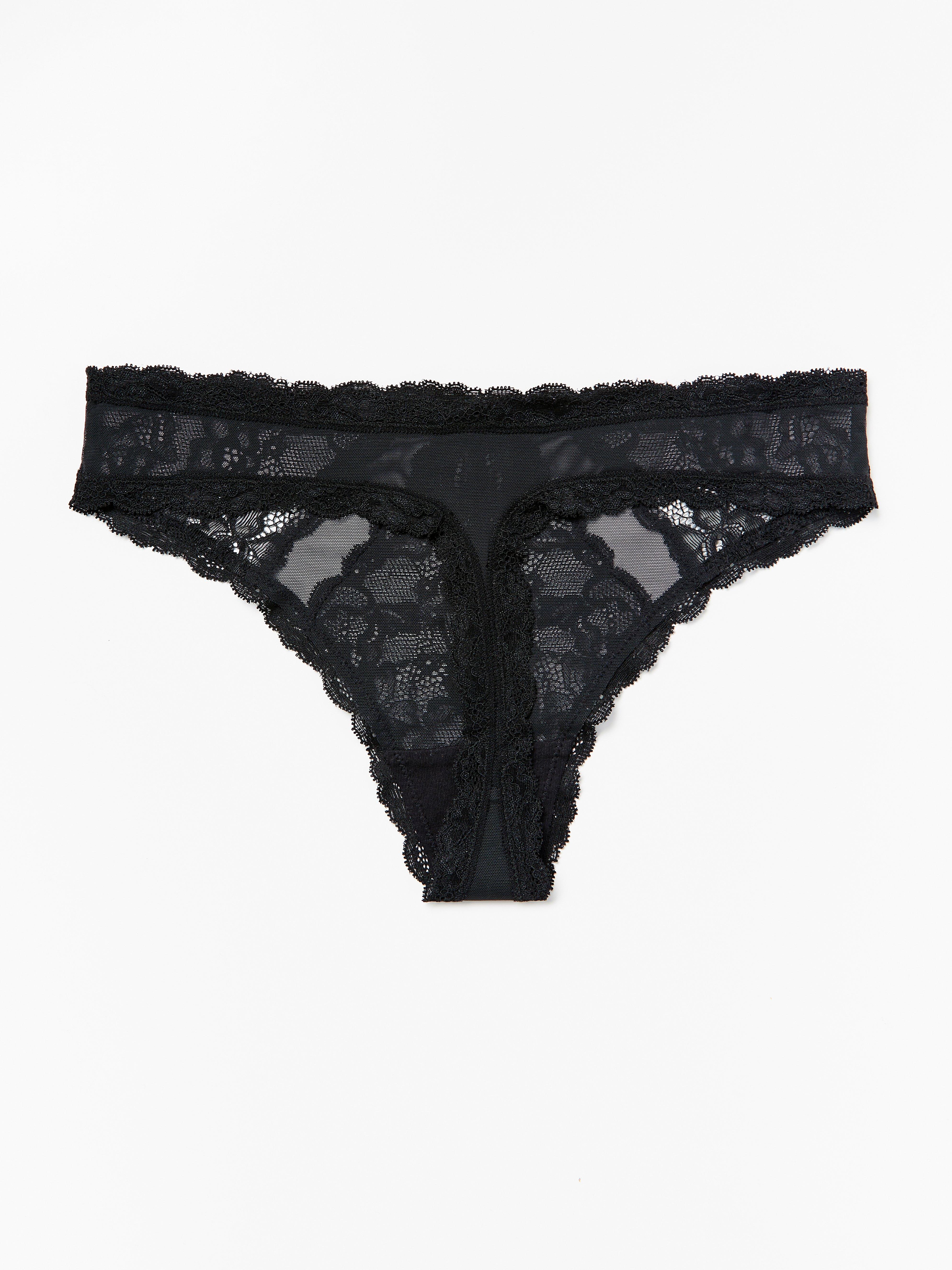 Thong Regular - Lingerie - Black