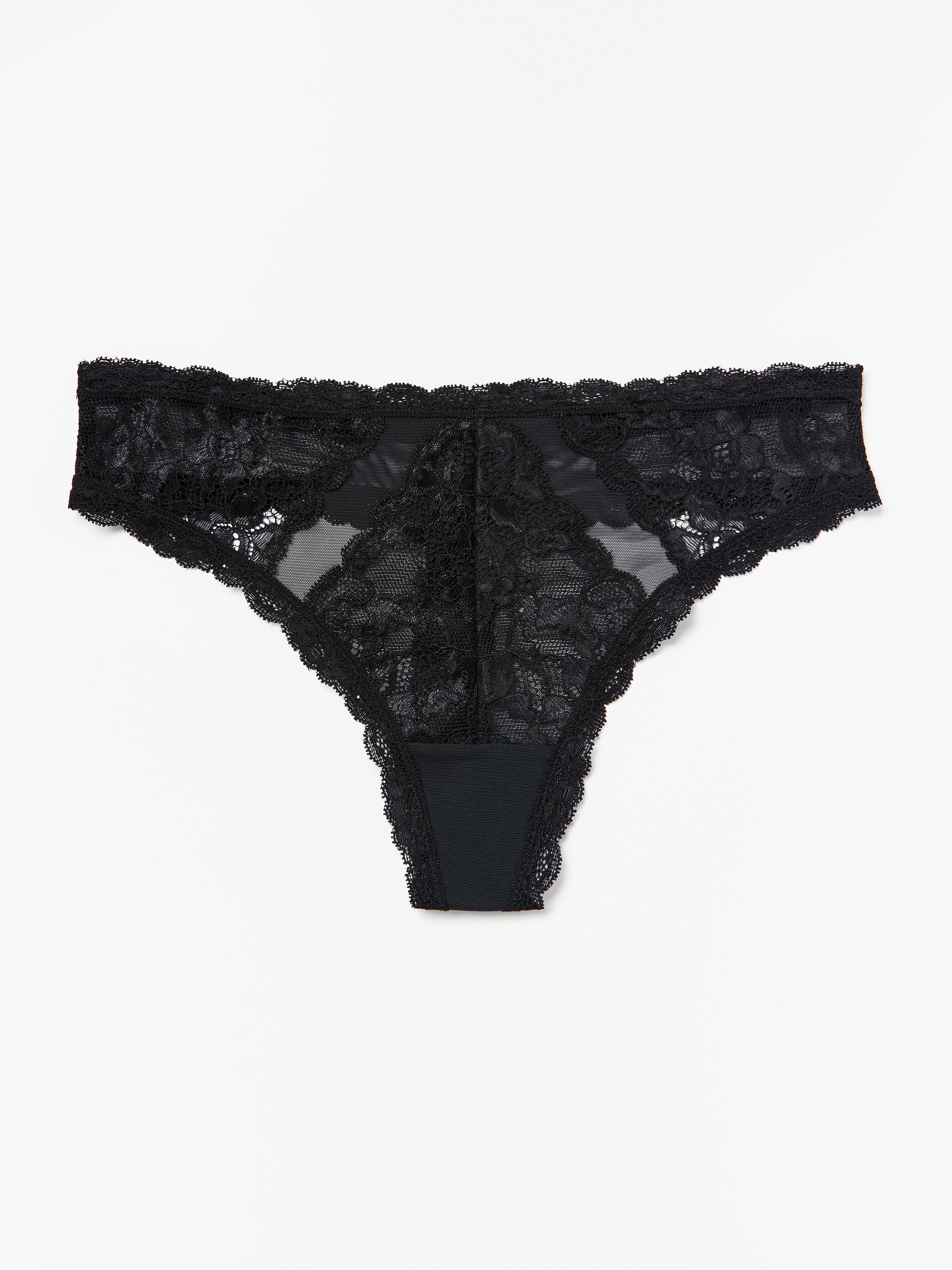 Thong Regular - Lingerie - Black