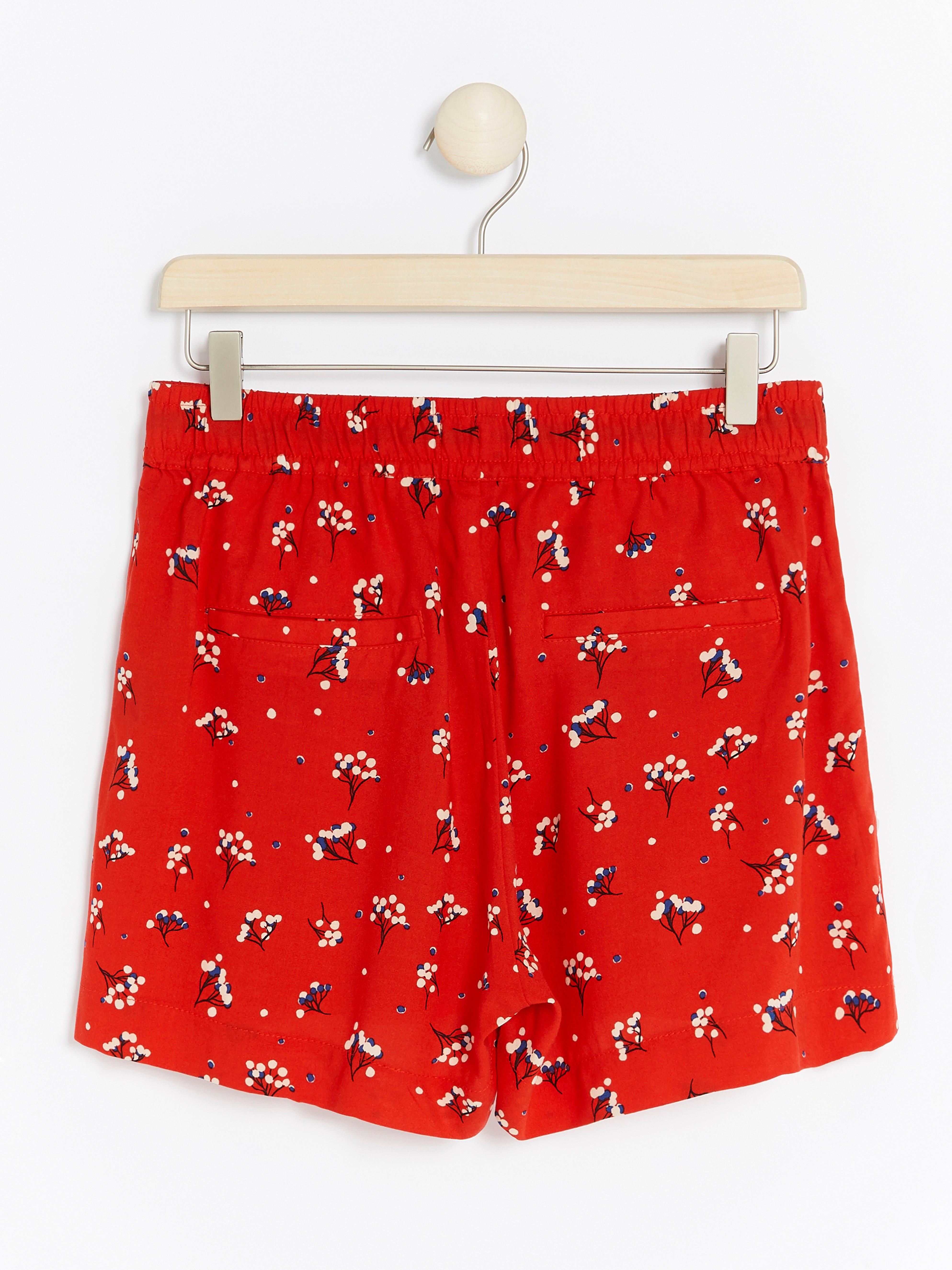 Shorts - Womens Wear - Red