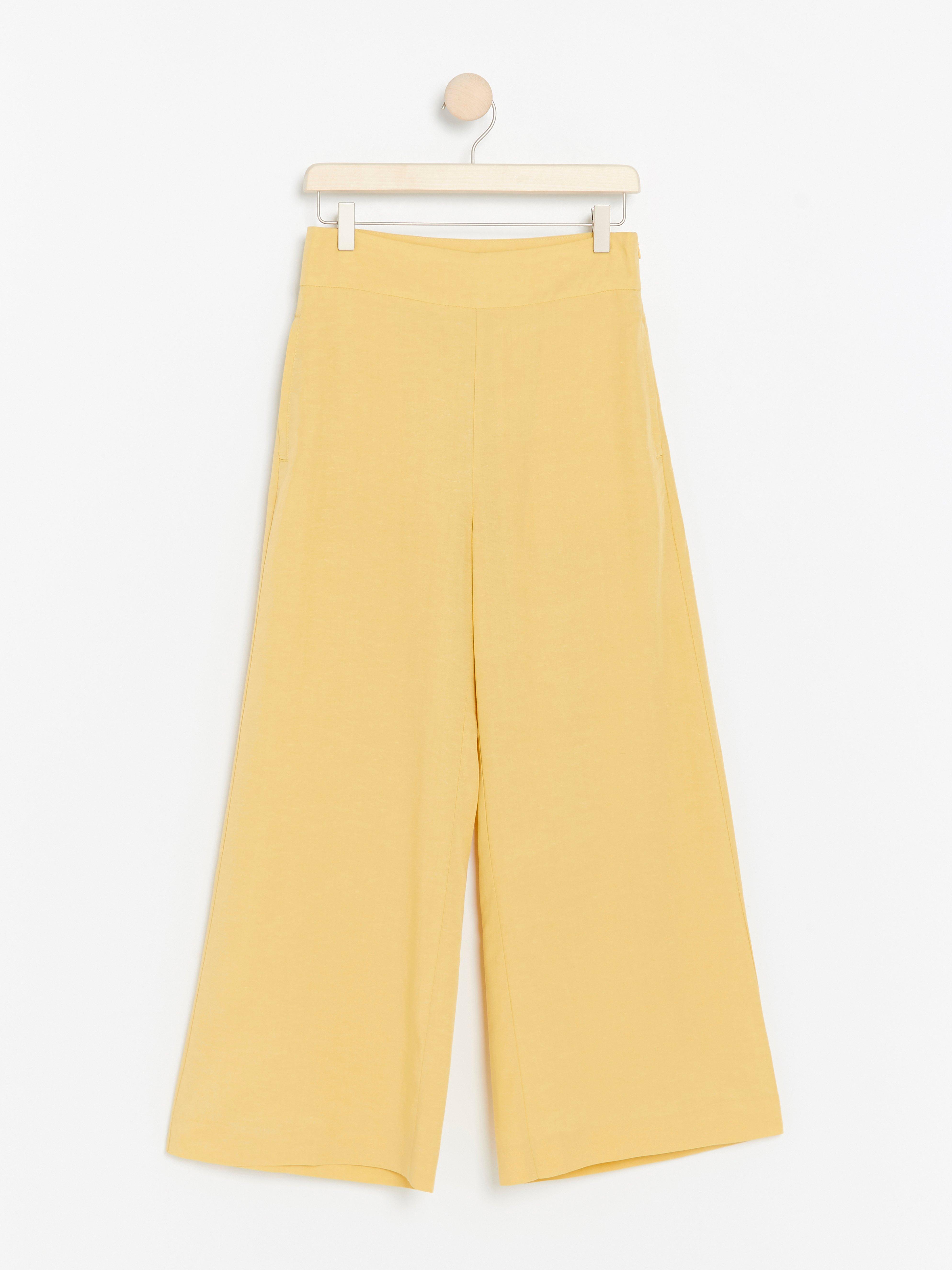 Trousers - Womens Wear - Yellow