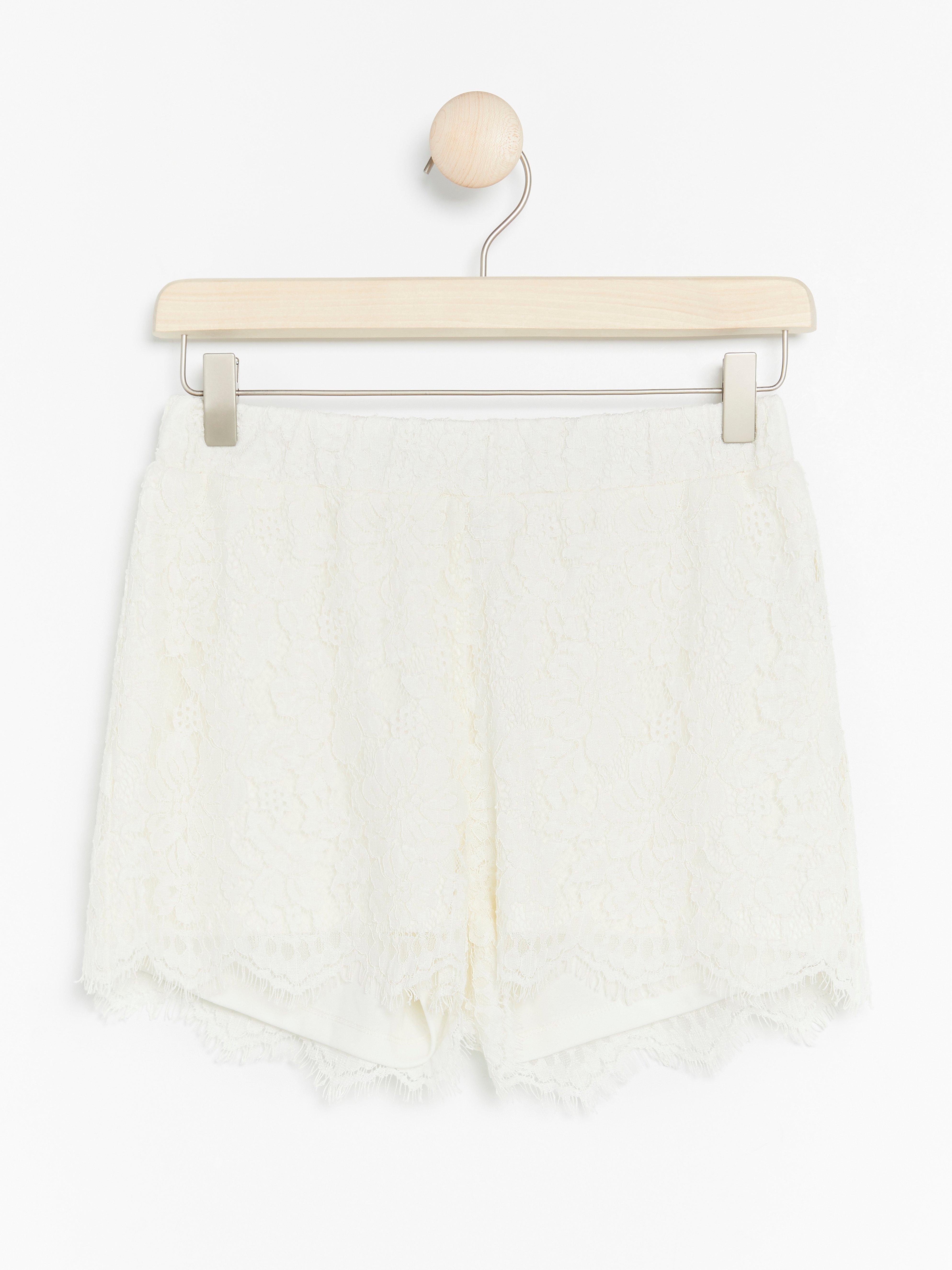 Shorts - Kids Wear - White