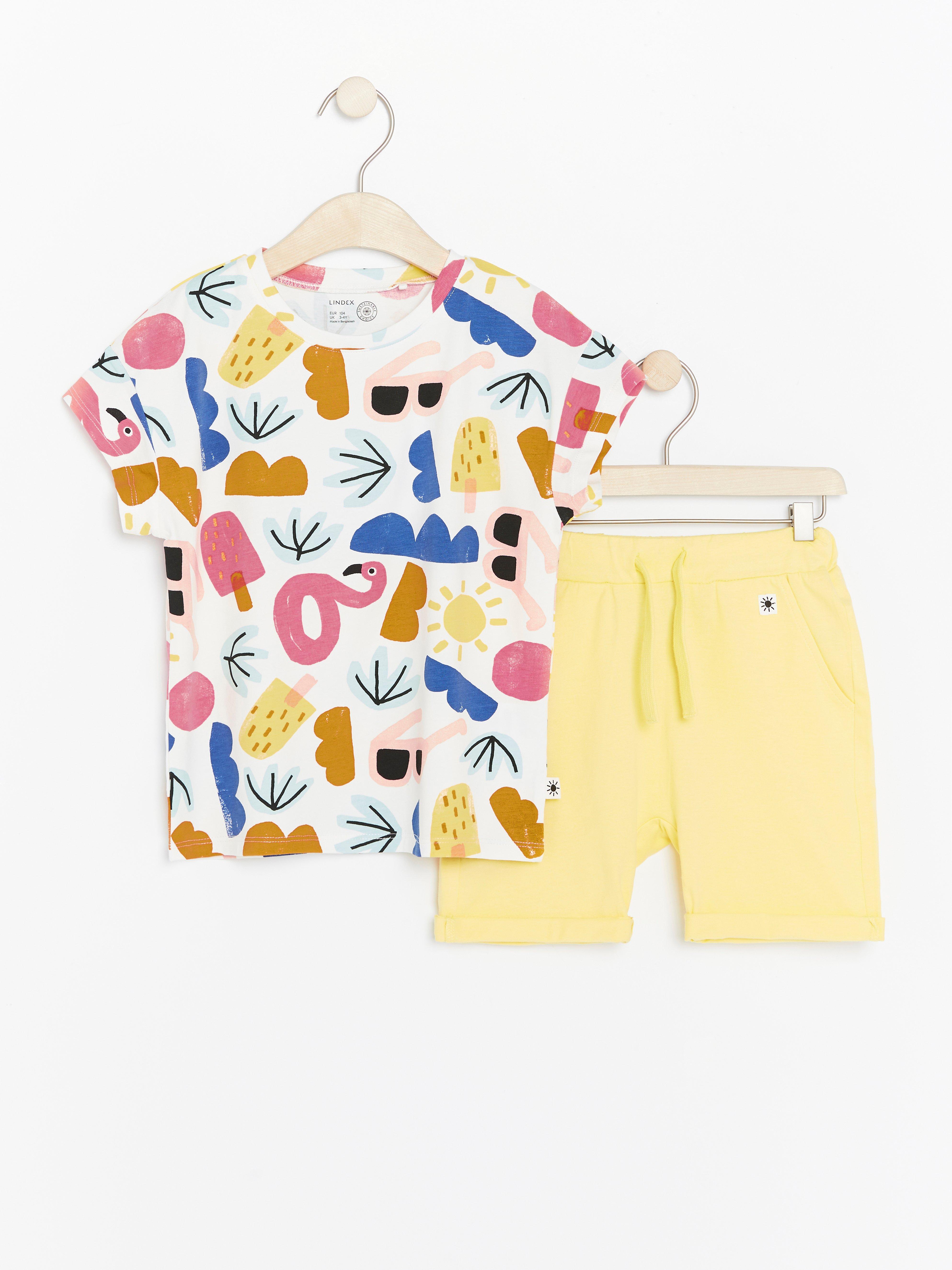 Set - Kids Wear - Yellow