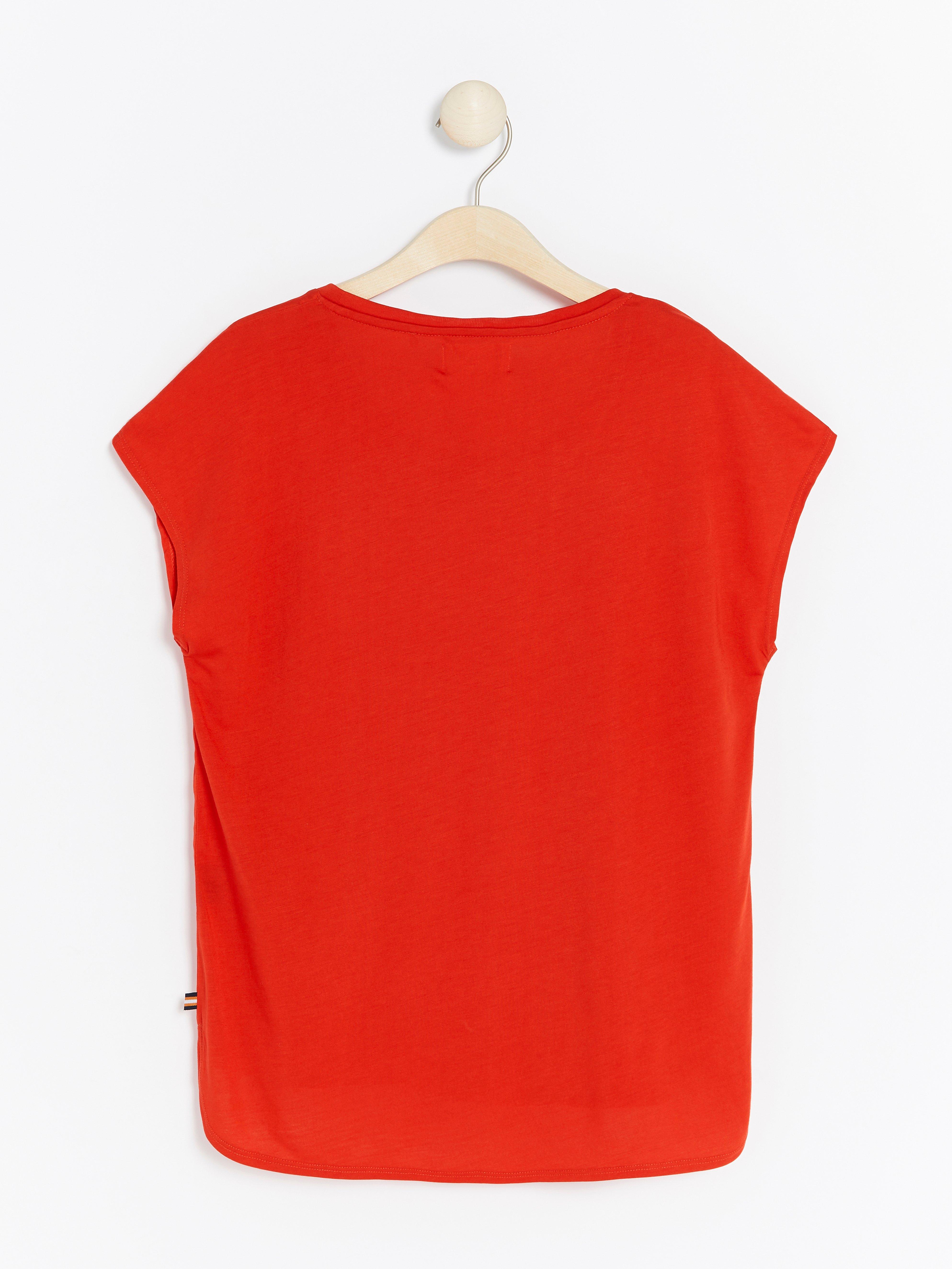Top - Womens Wear - Red