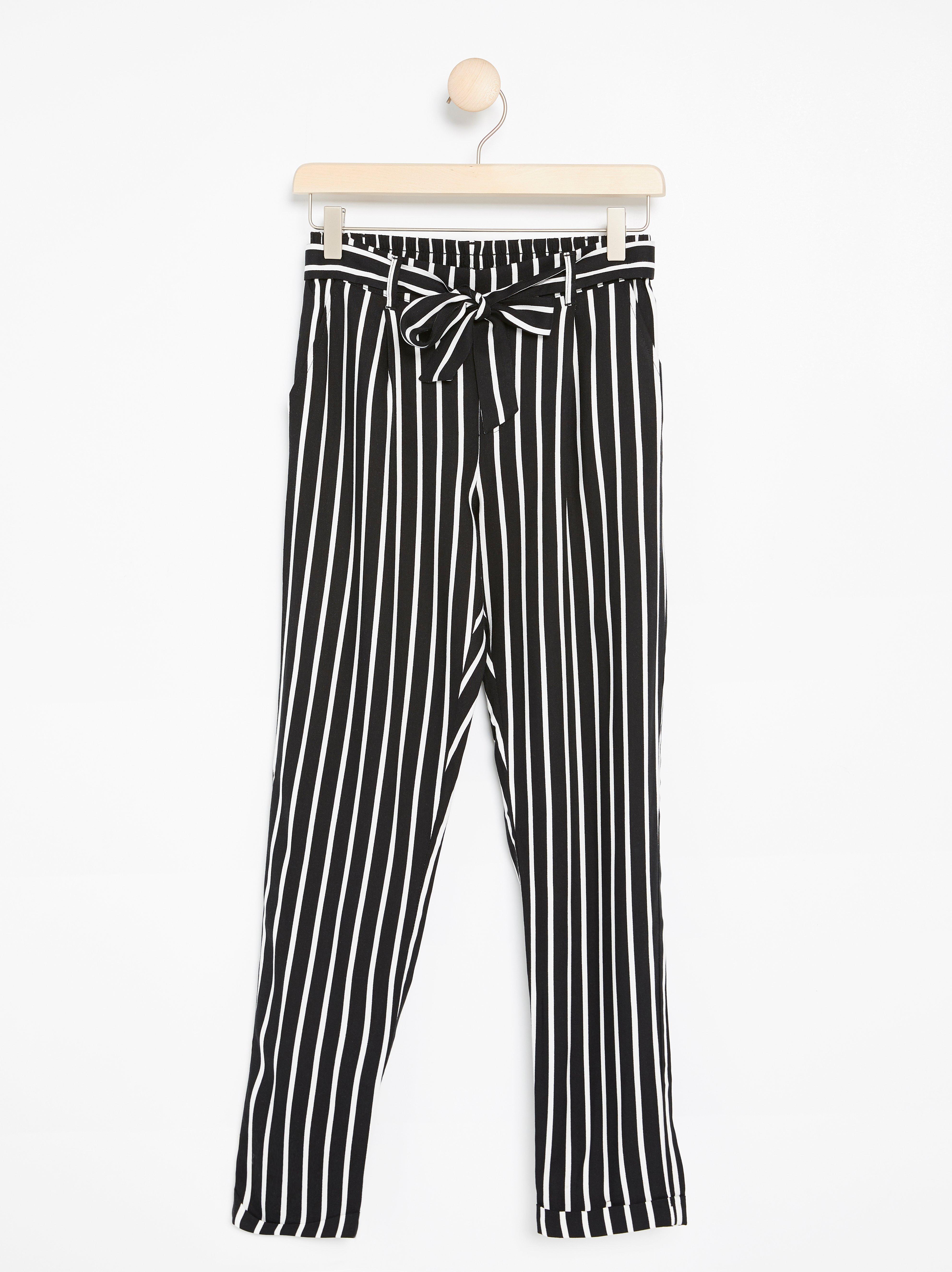 loose striped pants