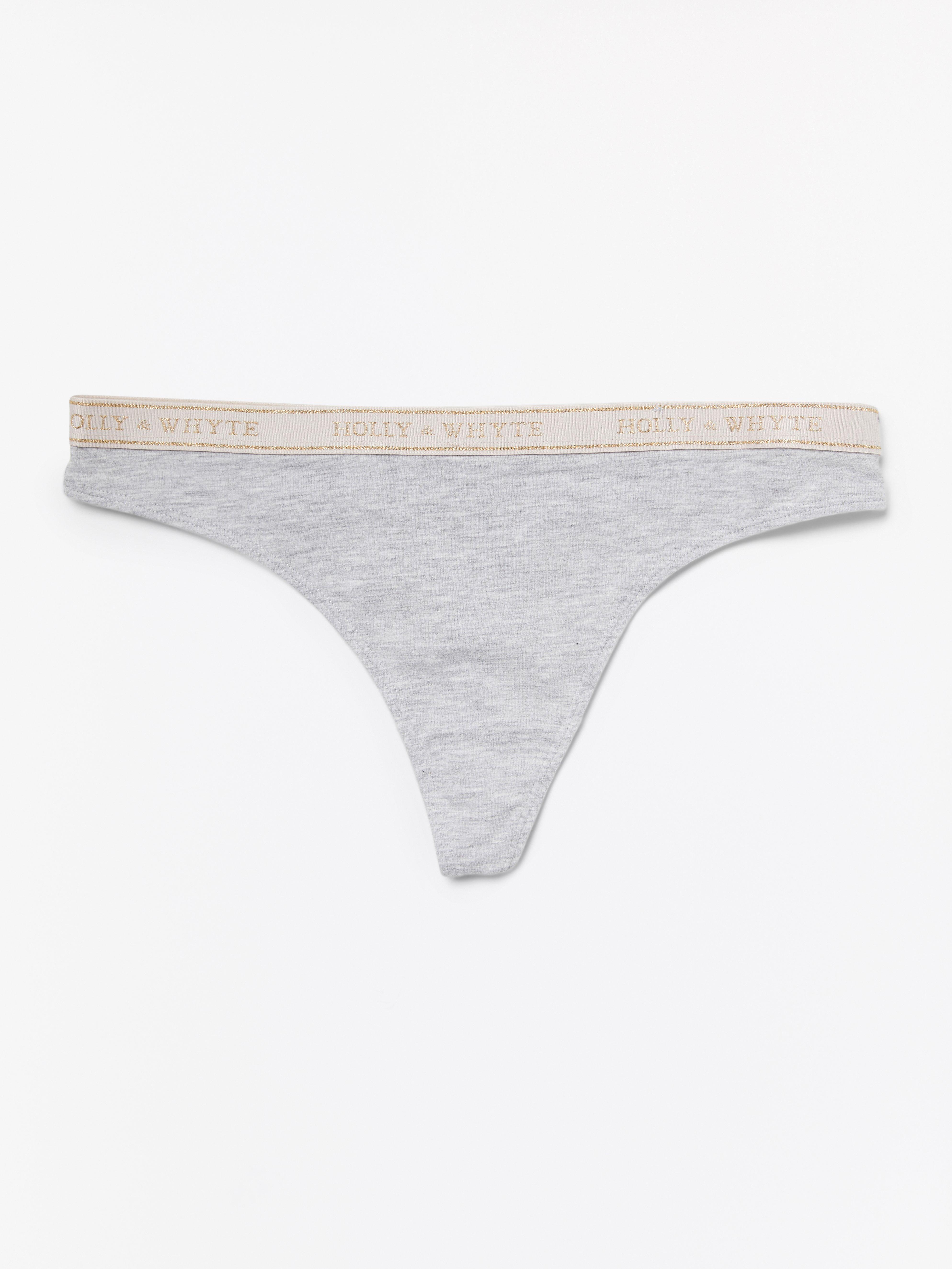 Thong Regular - Lingerie - Grey