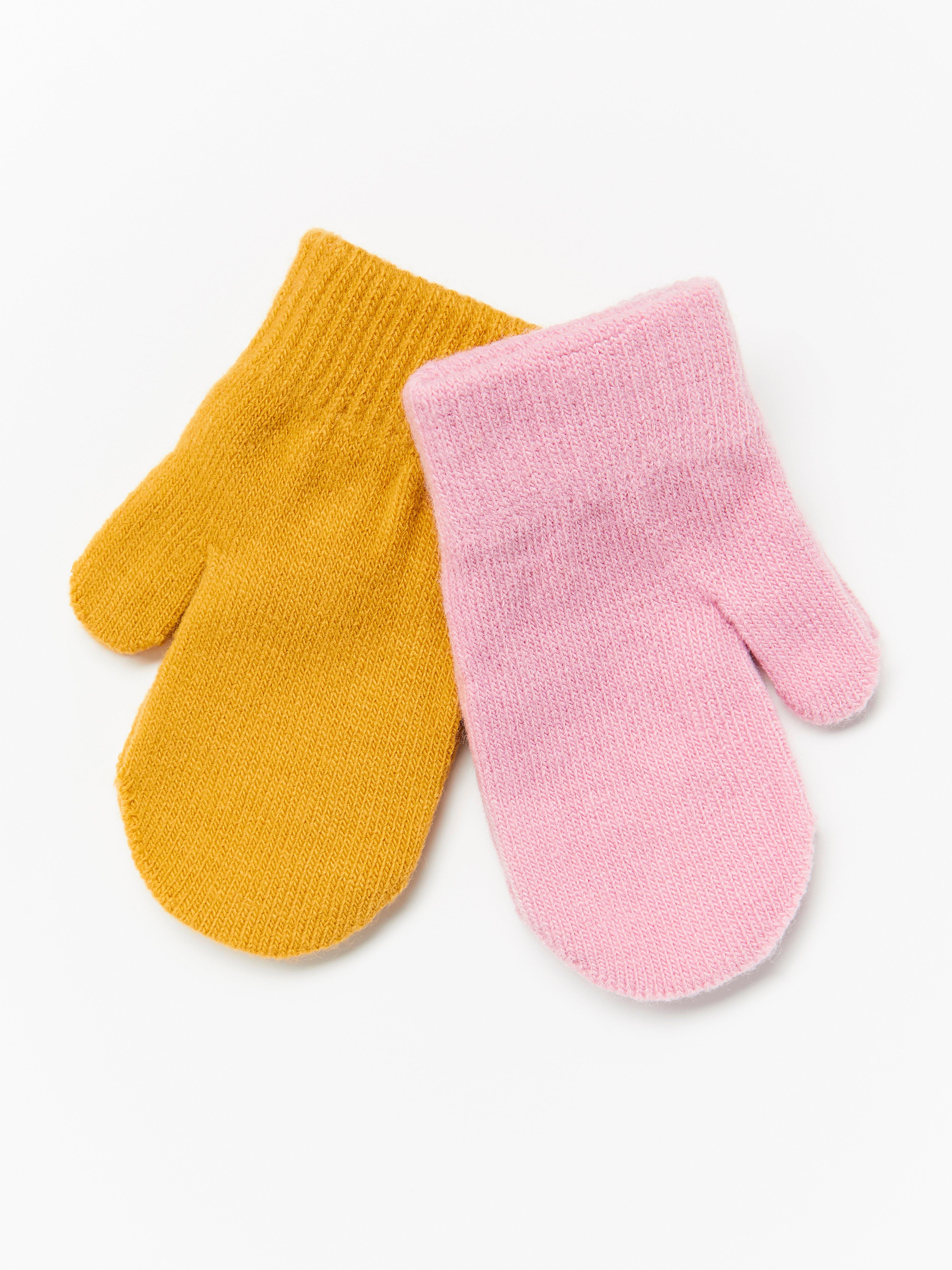 Mittens - Kids Wear - Yellow