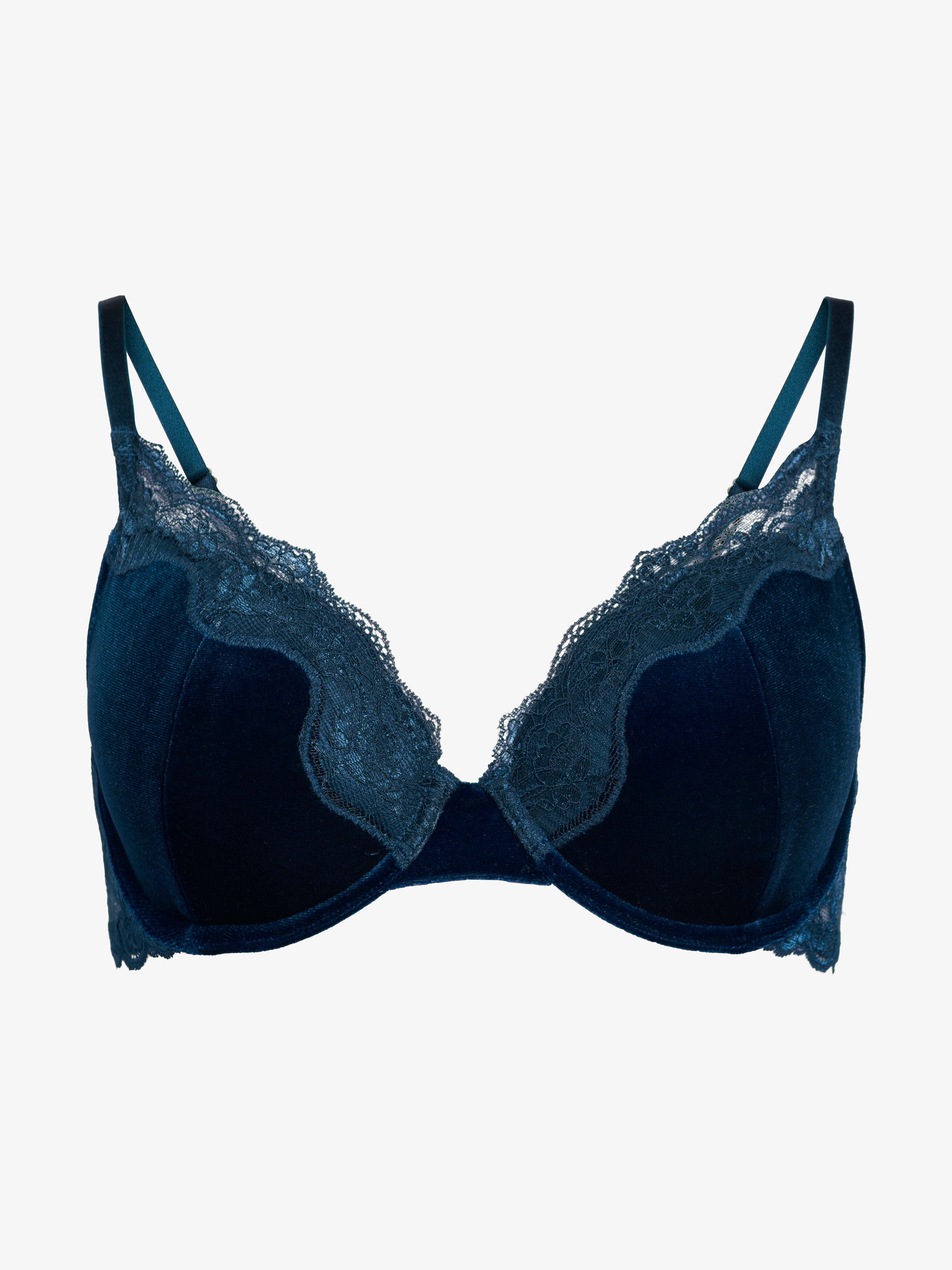 Lilja T-shirt Bra - Lingerie - Blue