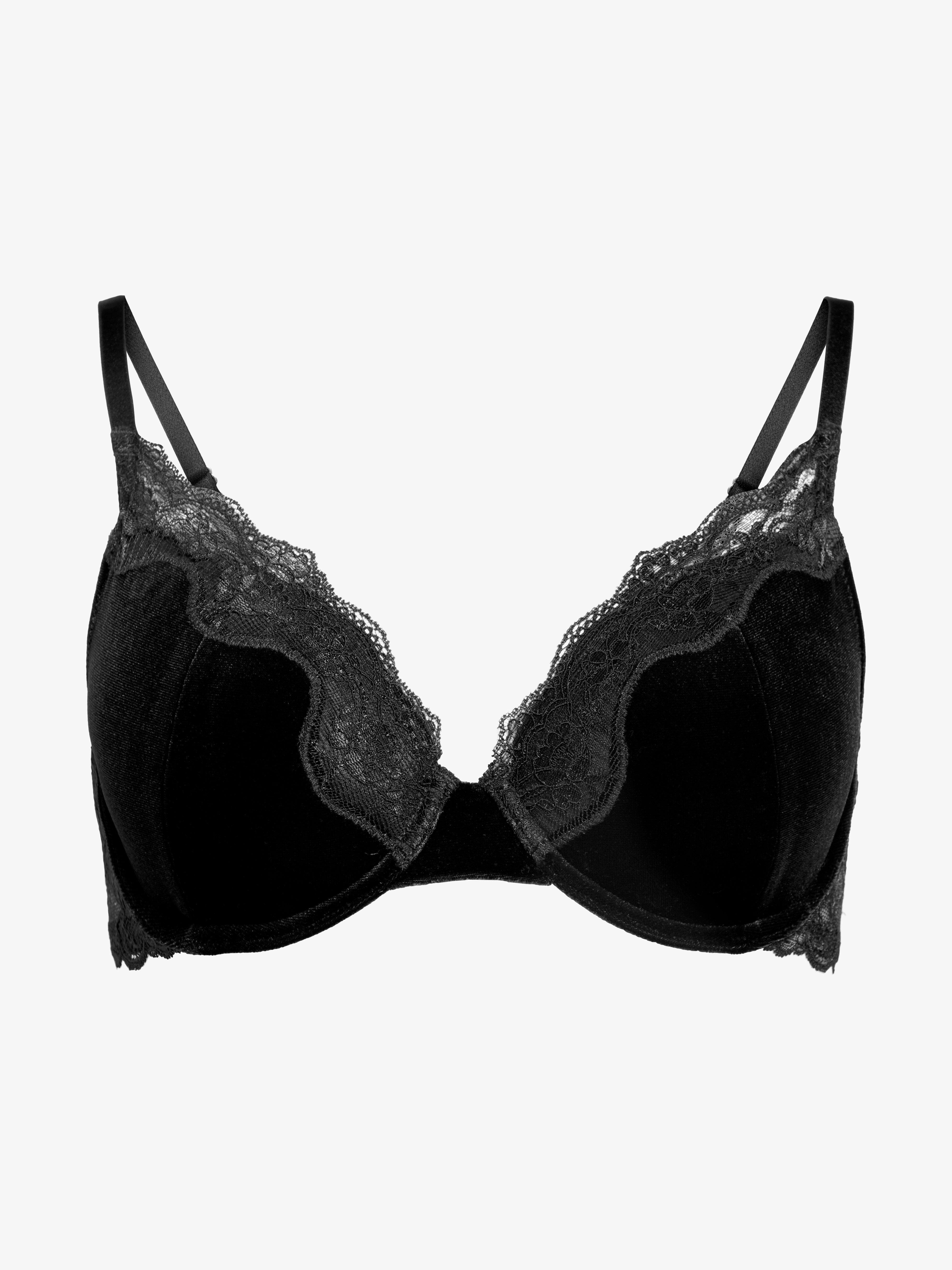 Lilja T-shirt Bra - Lingerie - Black