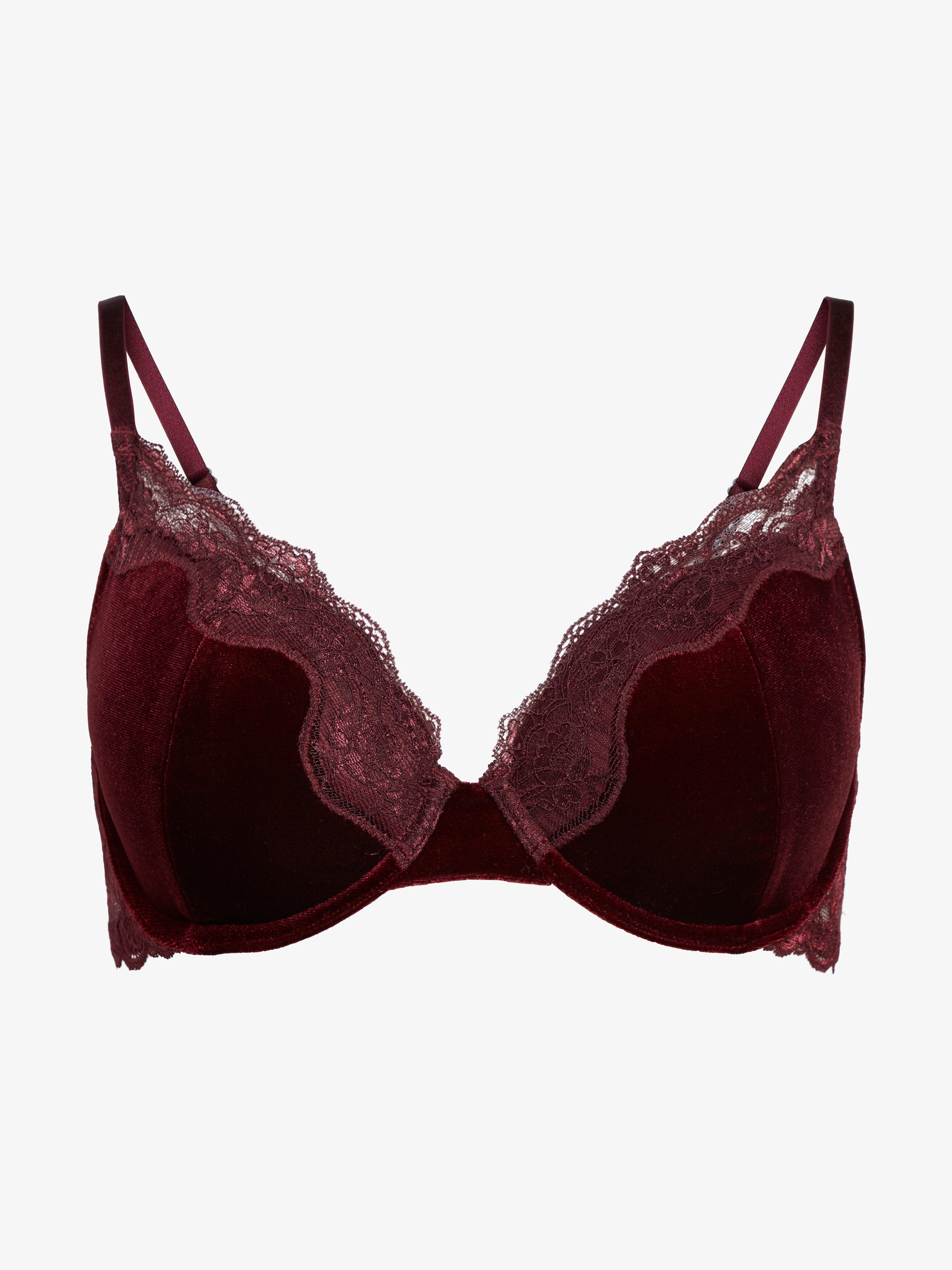 Lilja T-shirt Bra - Lingerie - Red