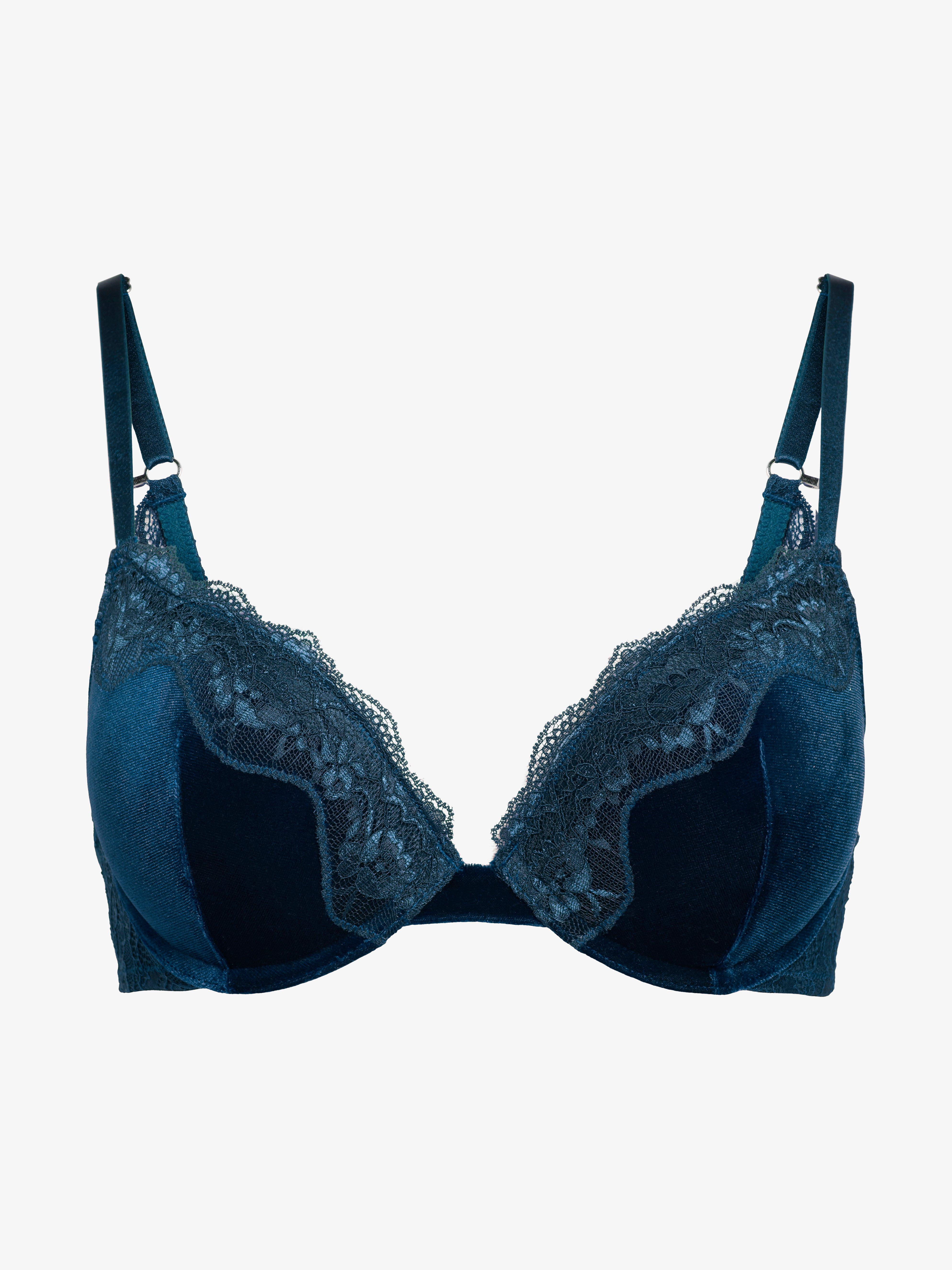 Malva Push up Bra - Lingerie - Blue