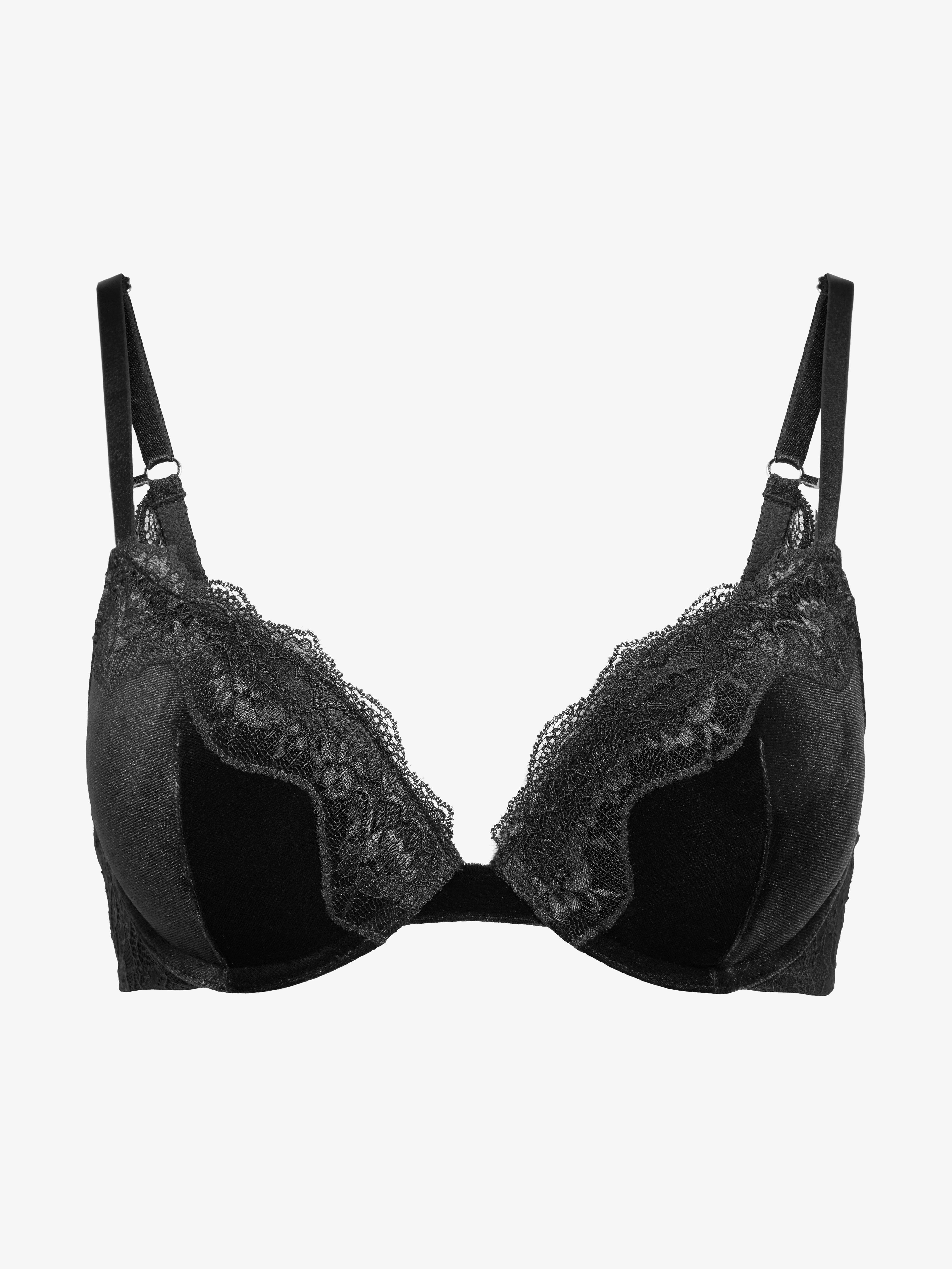 Malva Push up Bra - Lingerie - Black