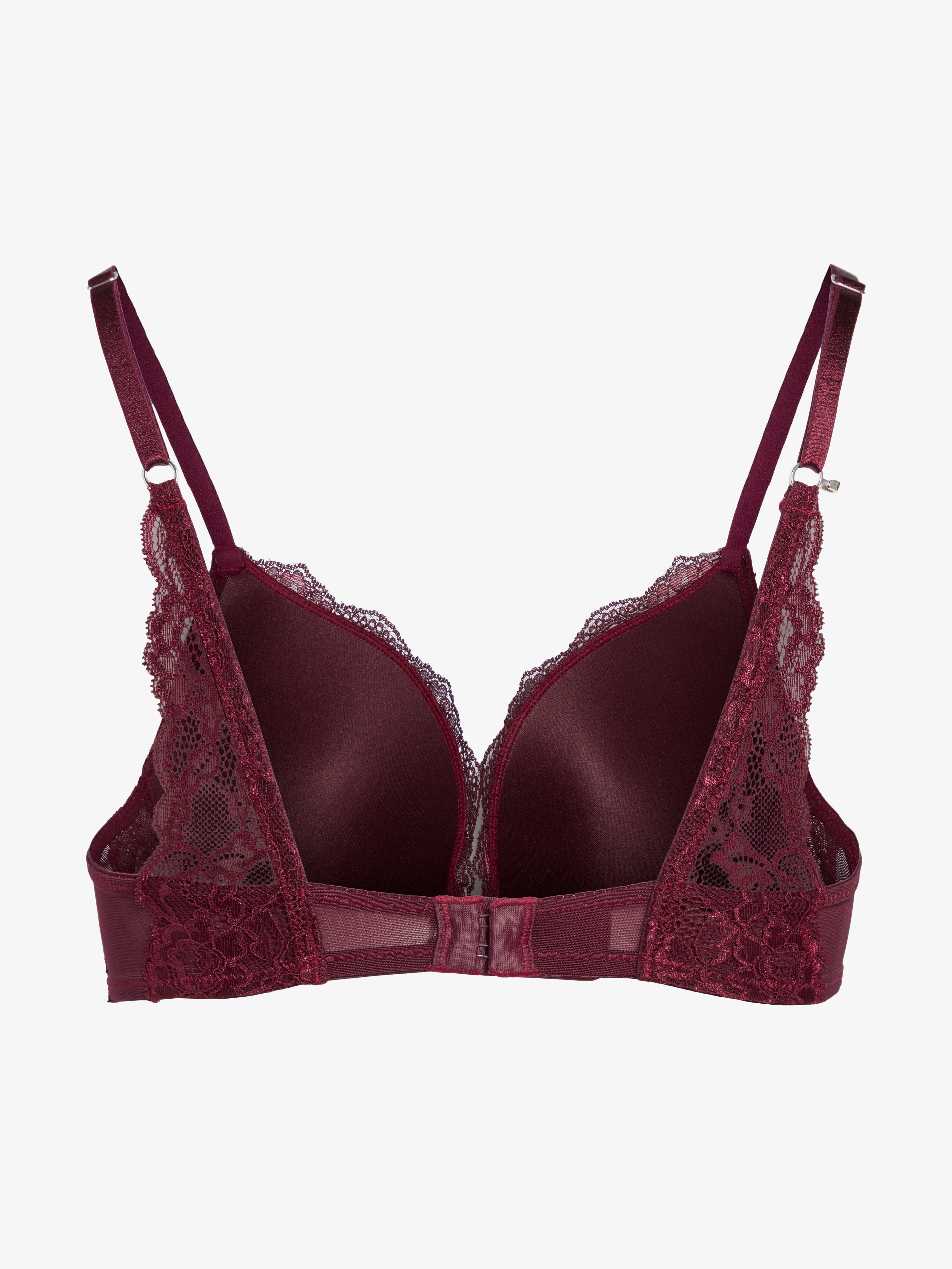 Malva Push up Bra - Lingerie - Red
