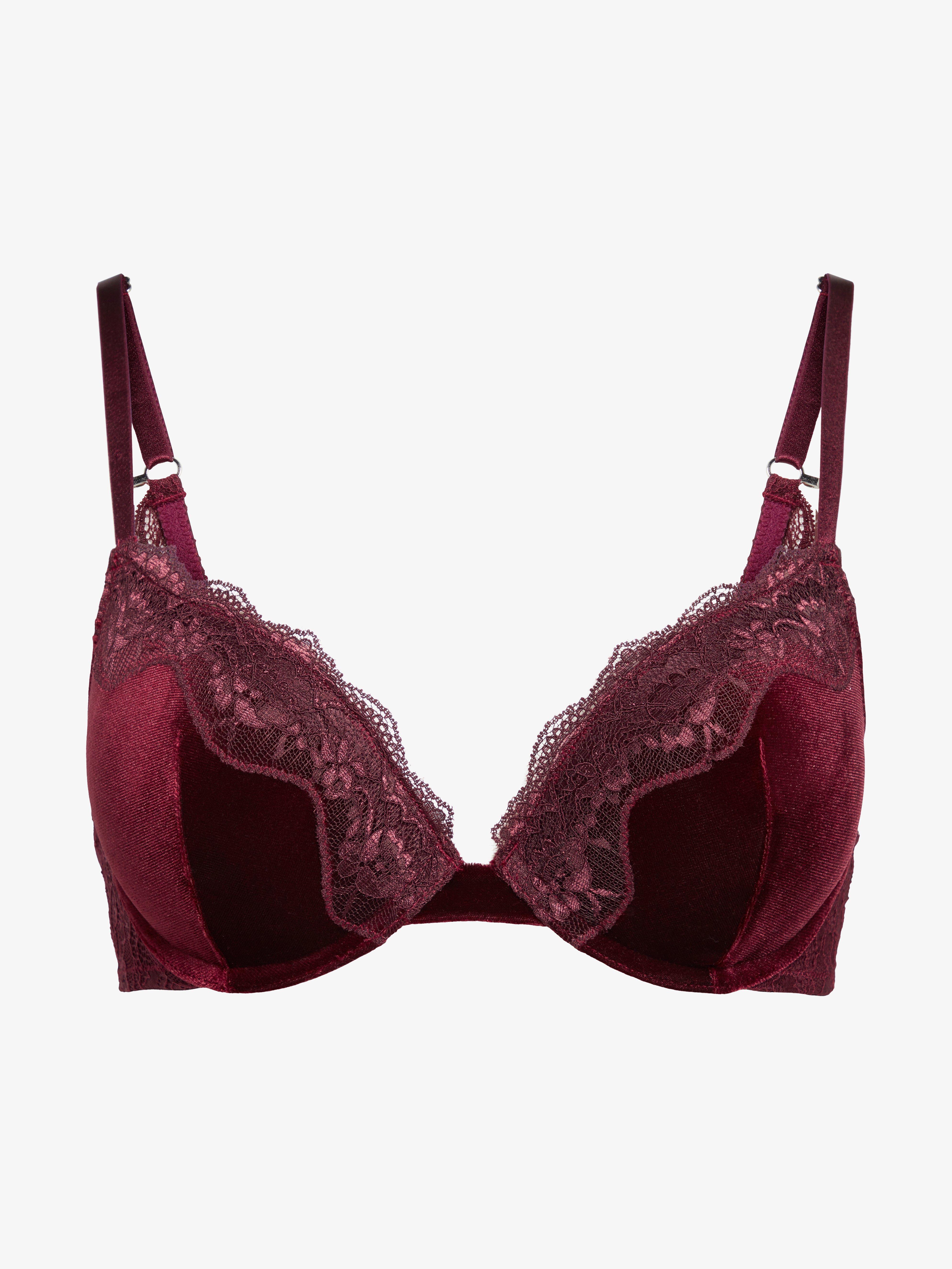 Malva Push up Bra - Lingerie - Red