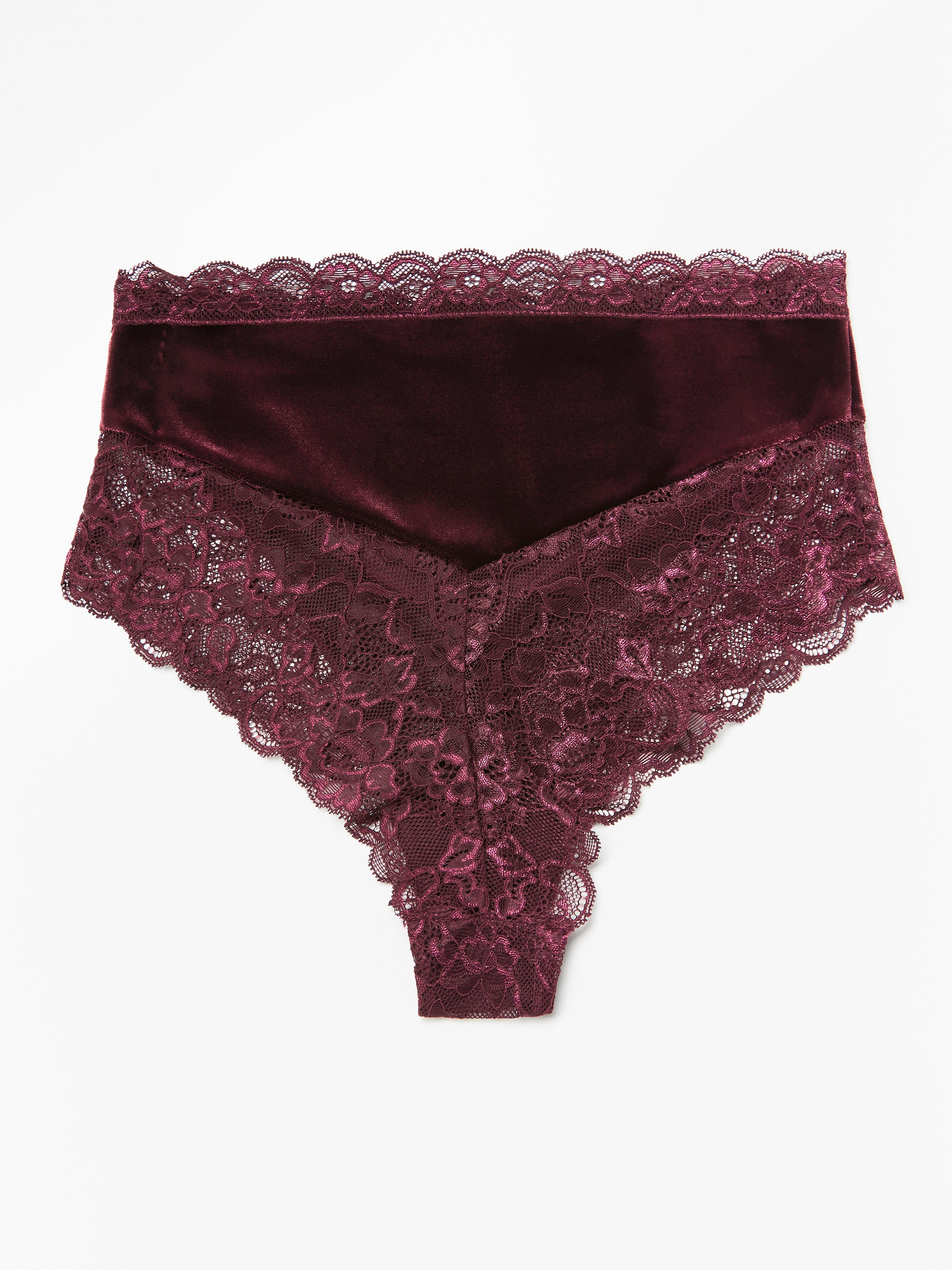 Brazilian High - Lingerie - Red