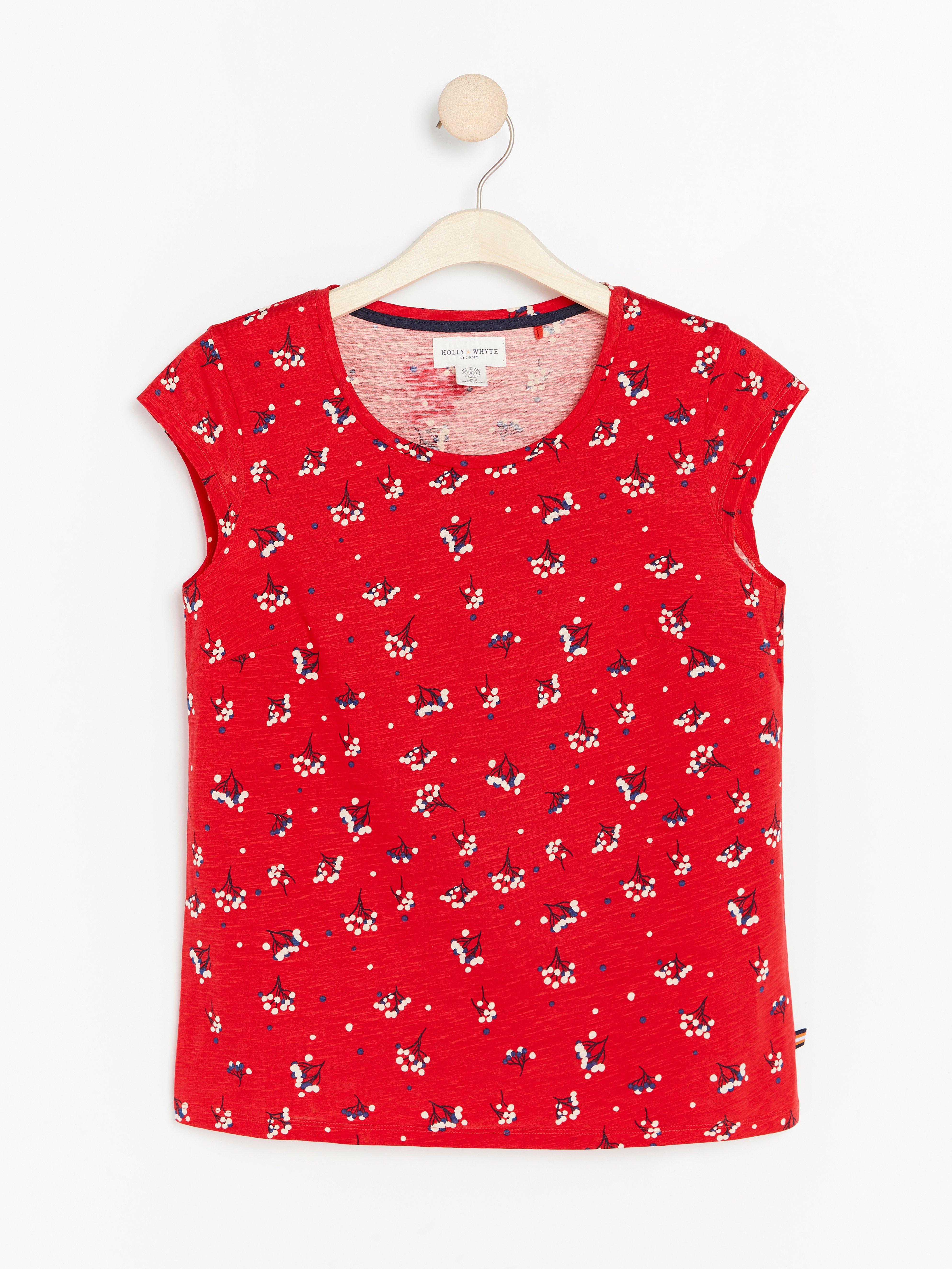 T-shirt - Womens Wear - Red