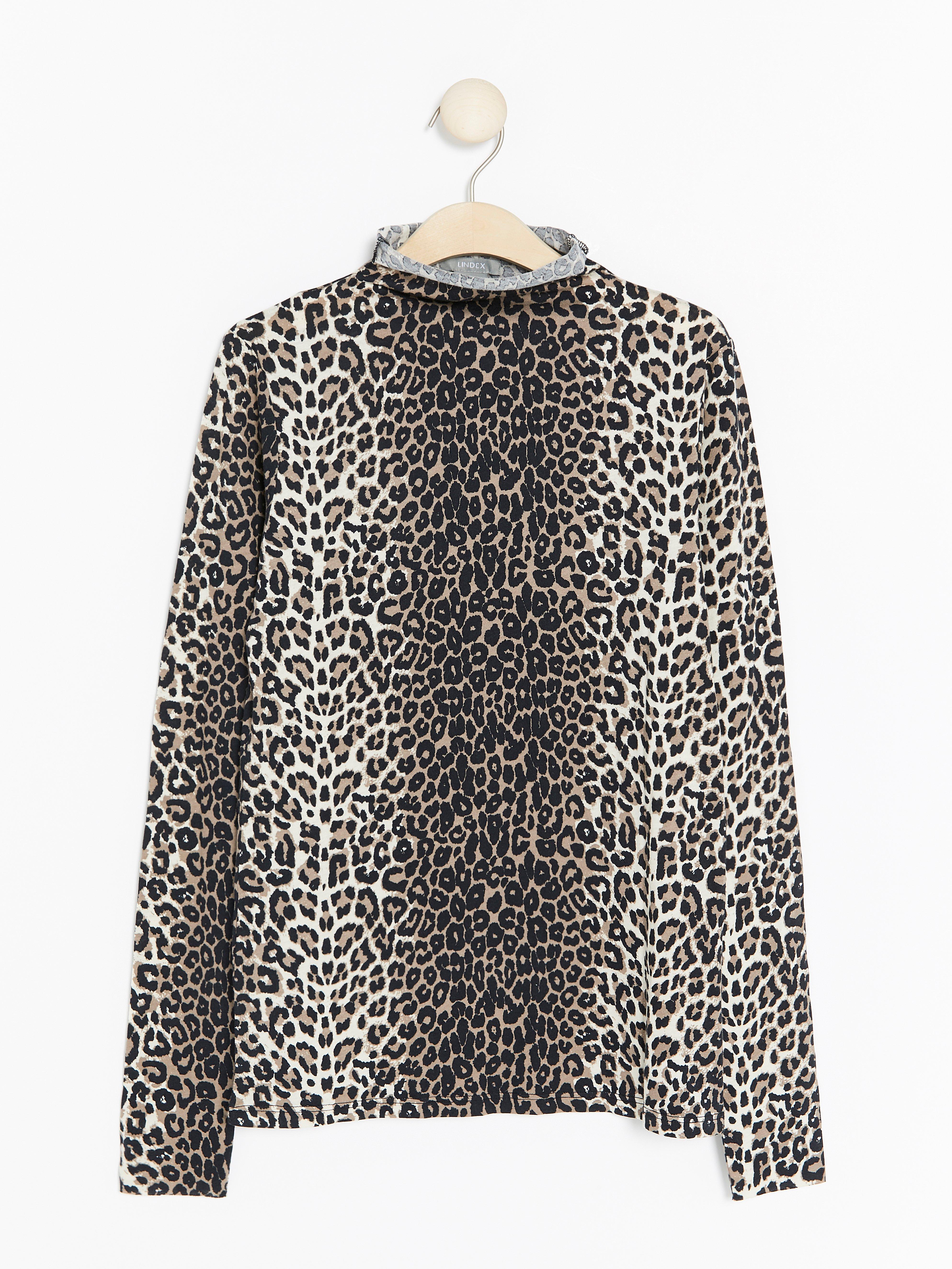 Høyhalset topp - Dame - Beige