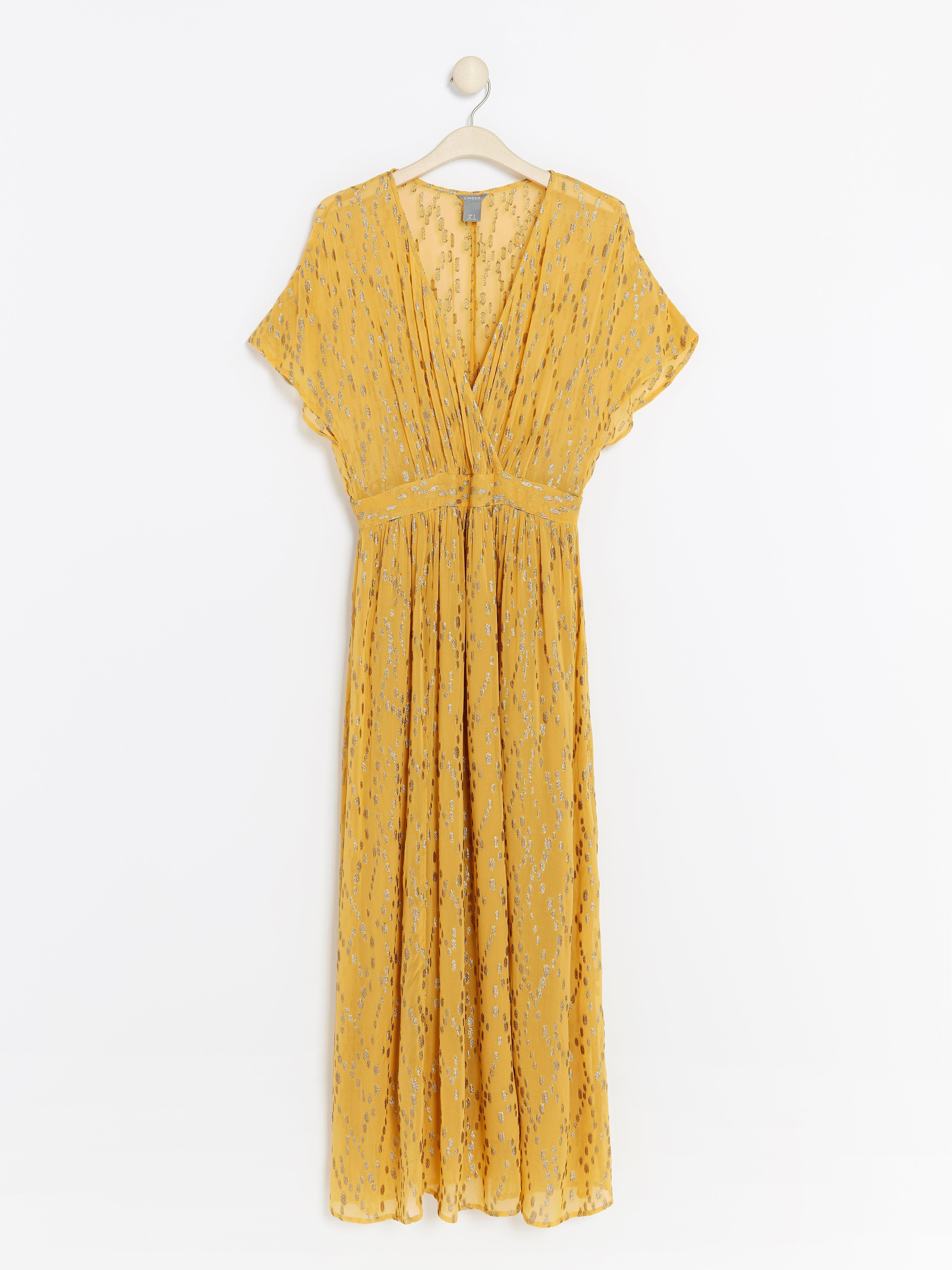 Maxikjole - Dame - Gul
