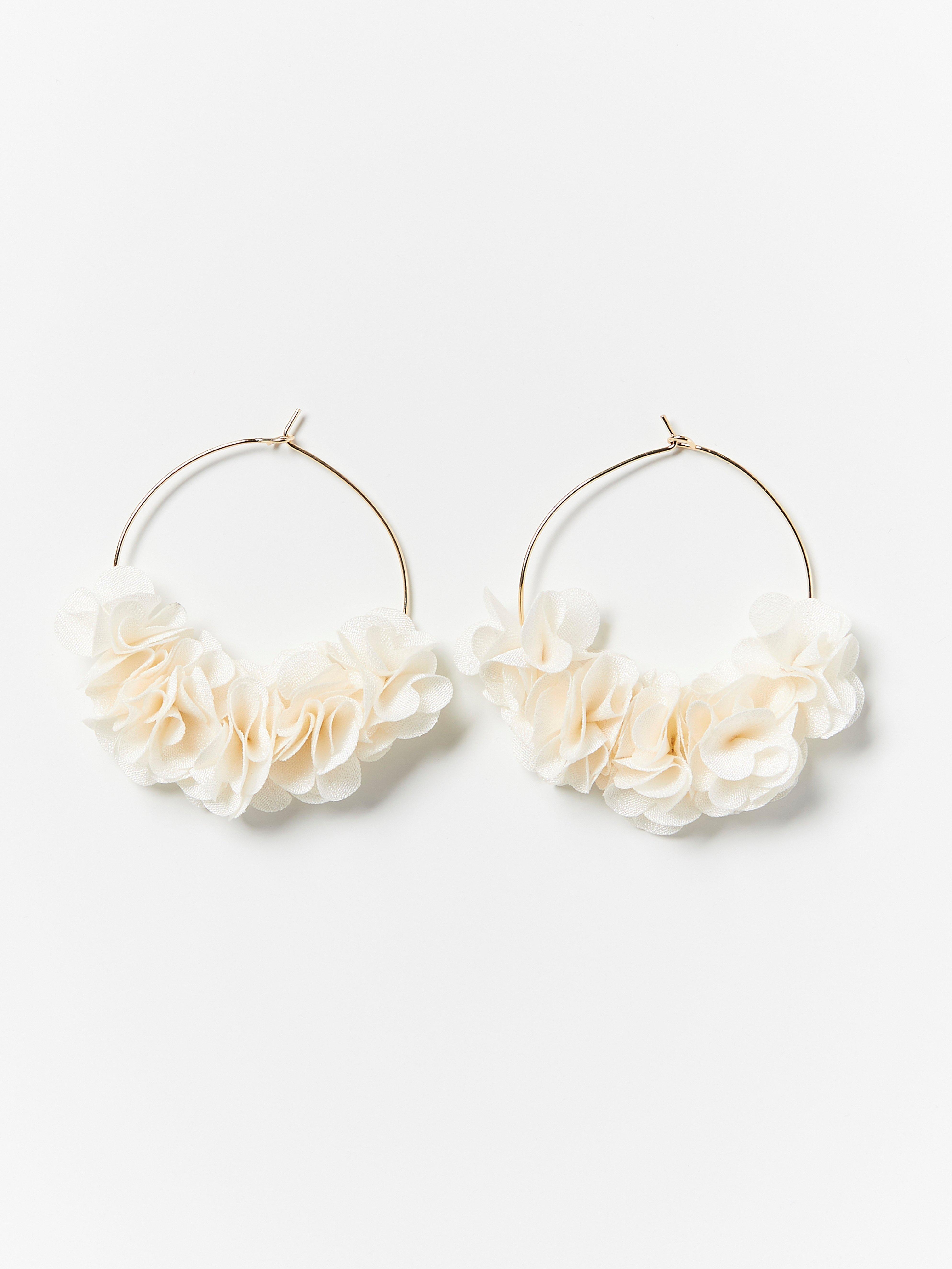 Earrings - Womens Wear - White