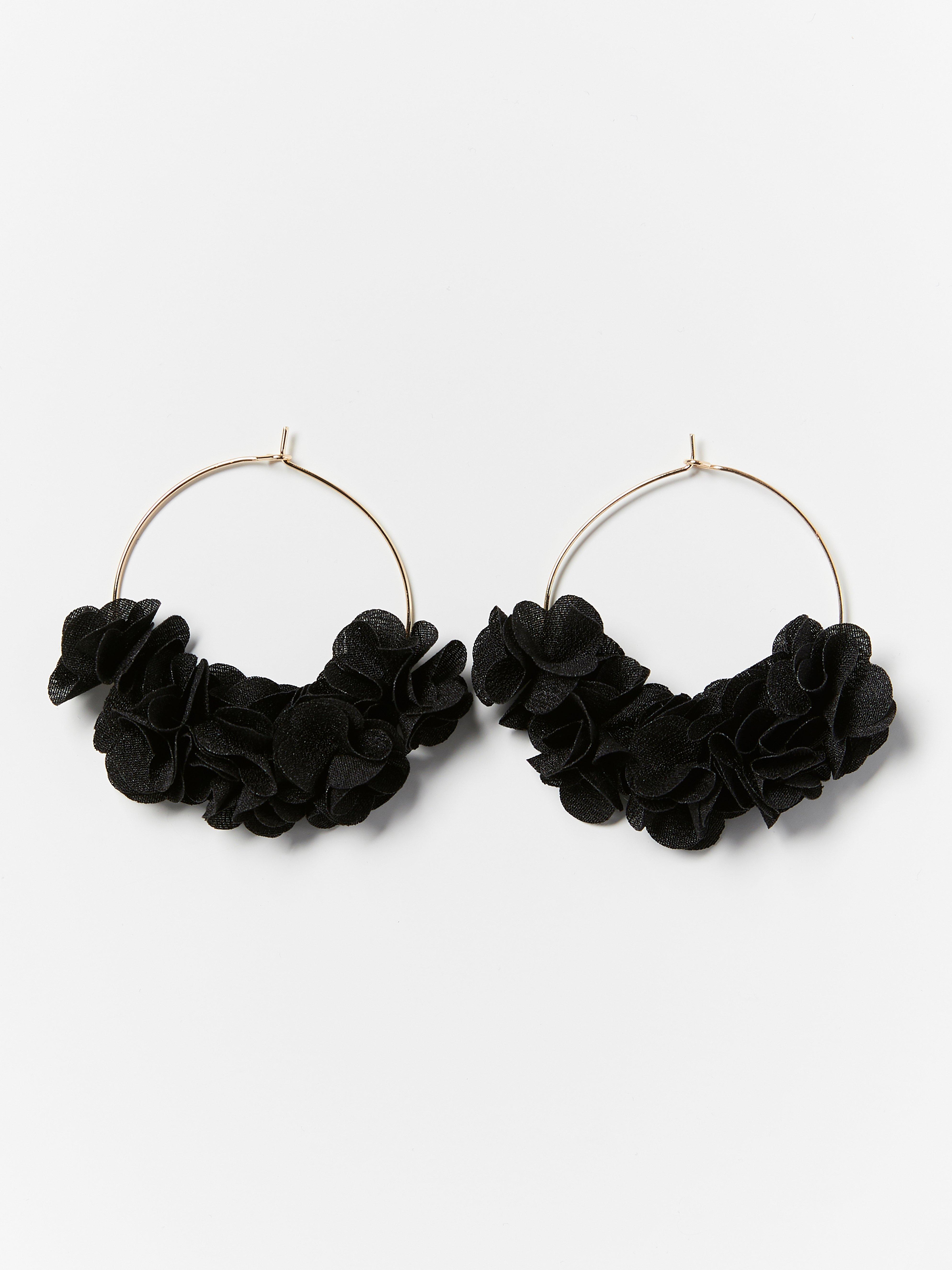 Earrings - Womens Wear - Black