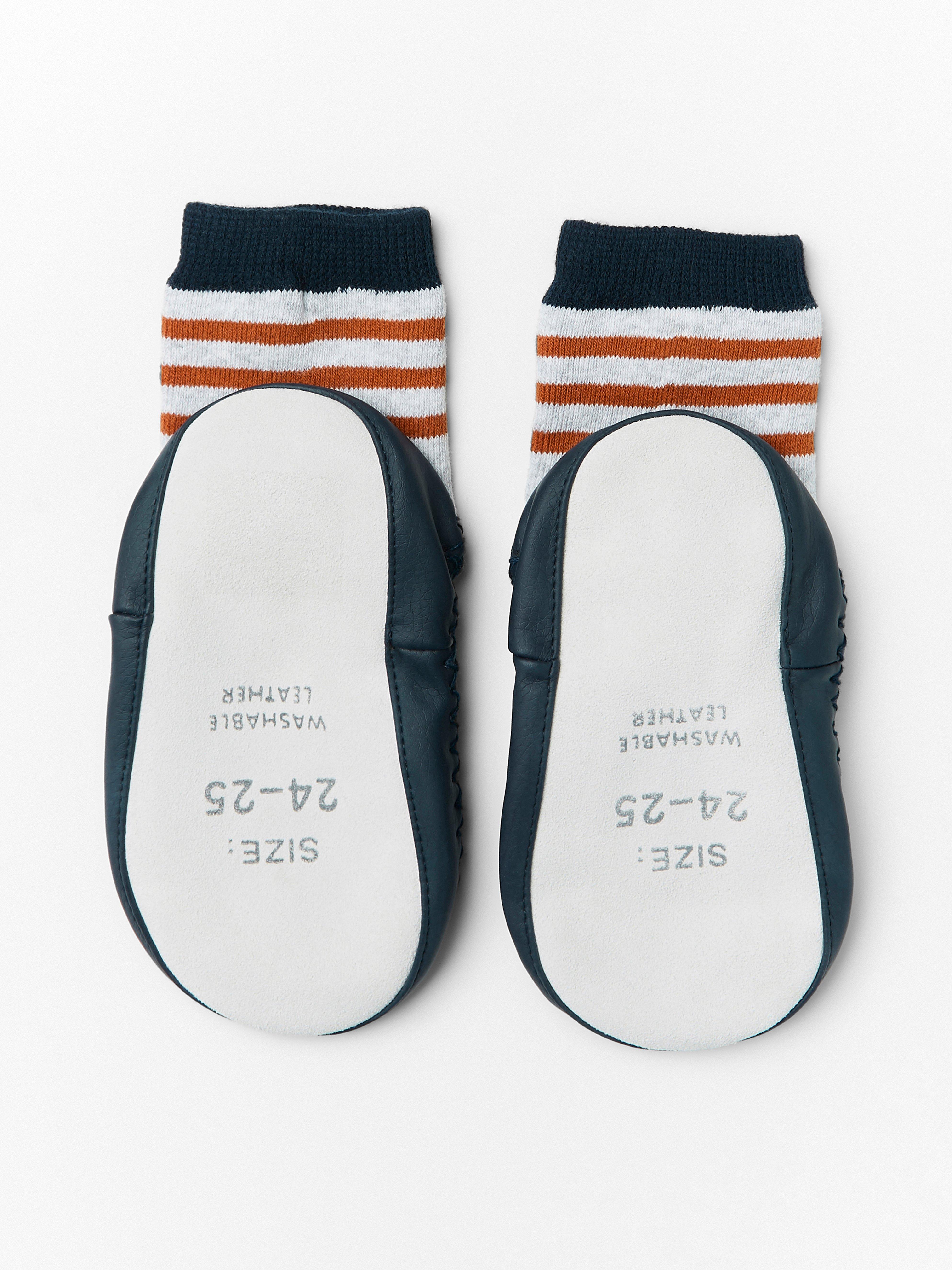 Moccasins - Kids Wear - Grey