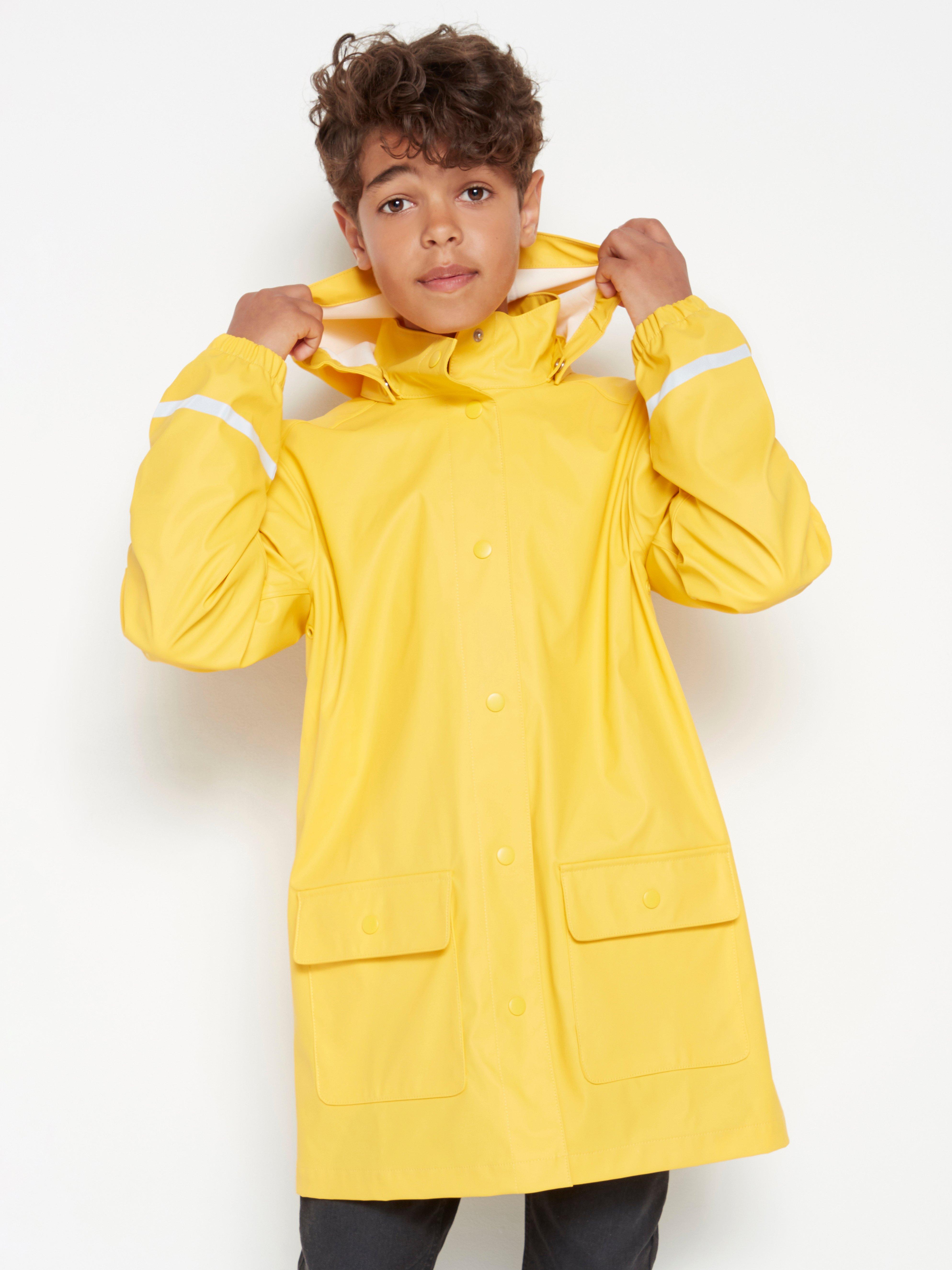 Yellow rain jacket | Lindex Europe