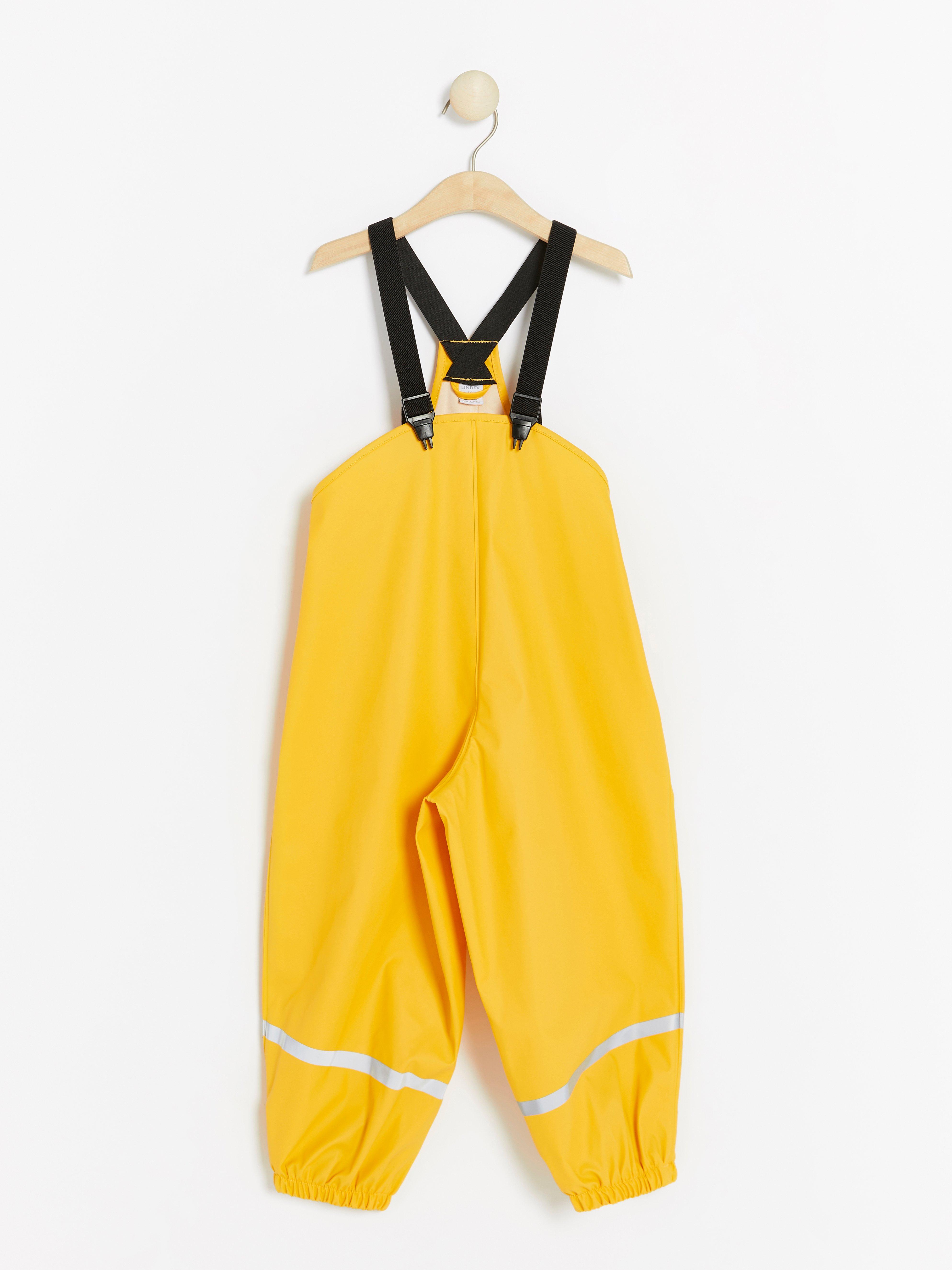 Rain Trousers - Kids Wear - Yellow