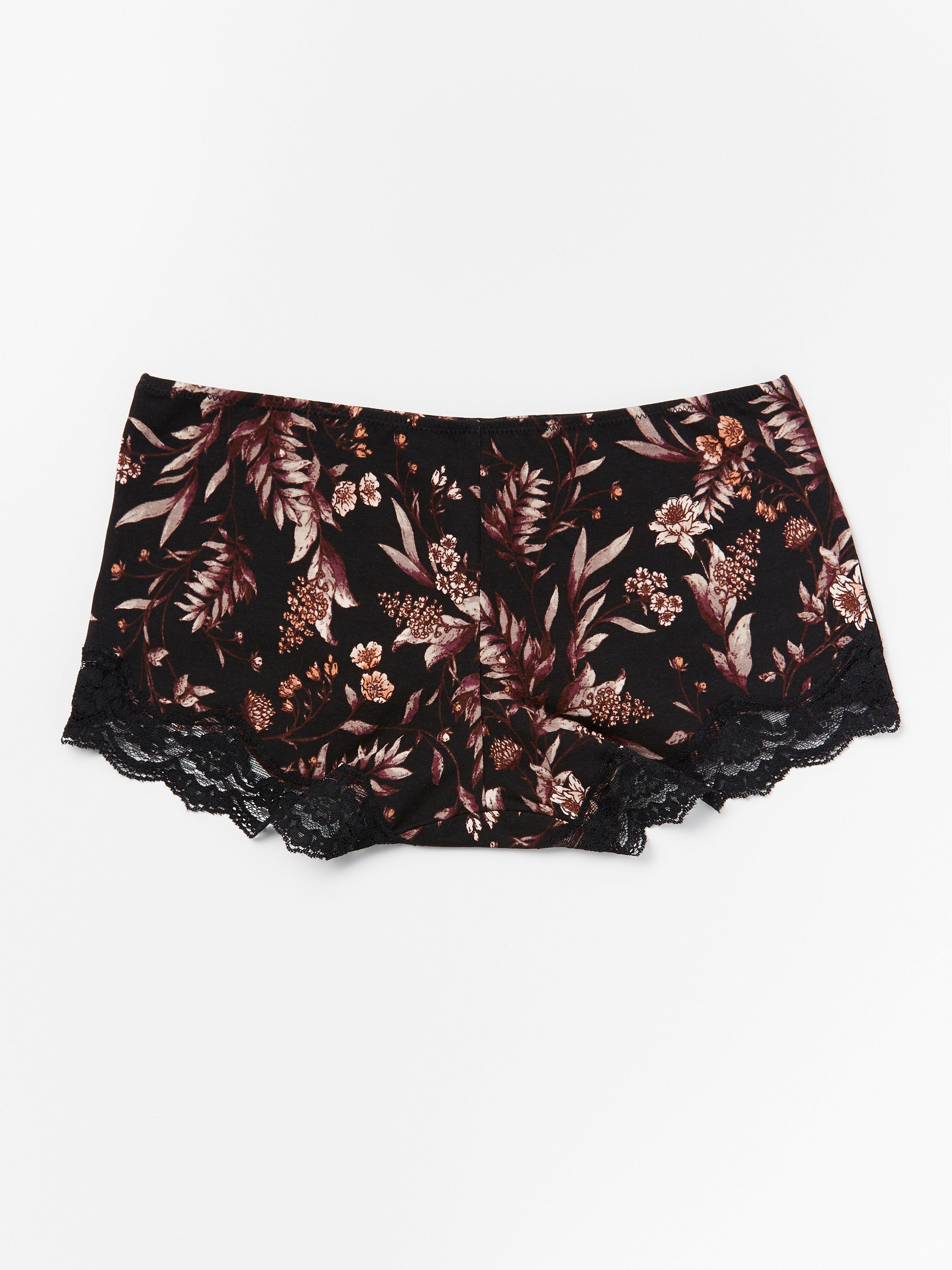 Boxer Regular - Lingerie - Black