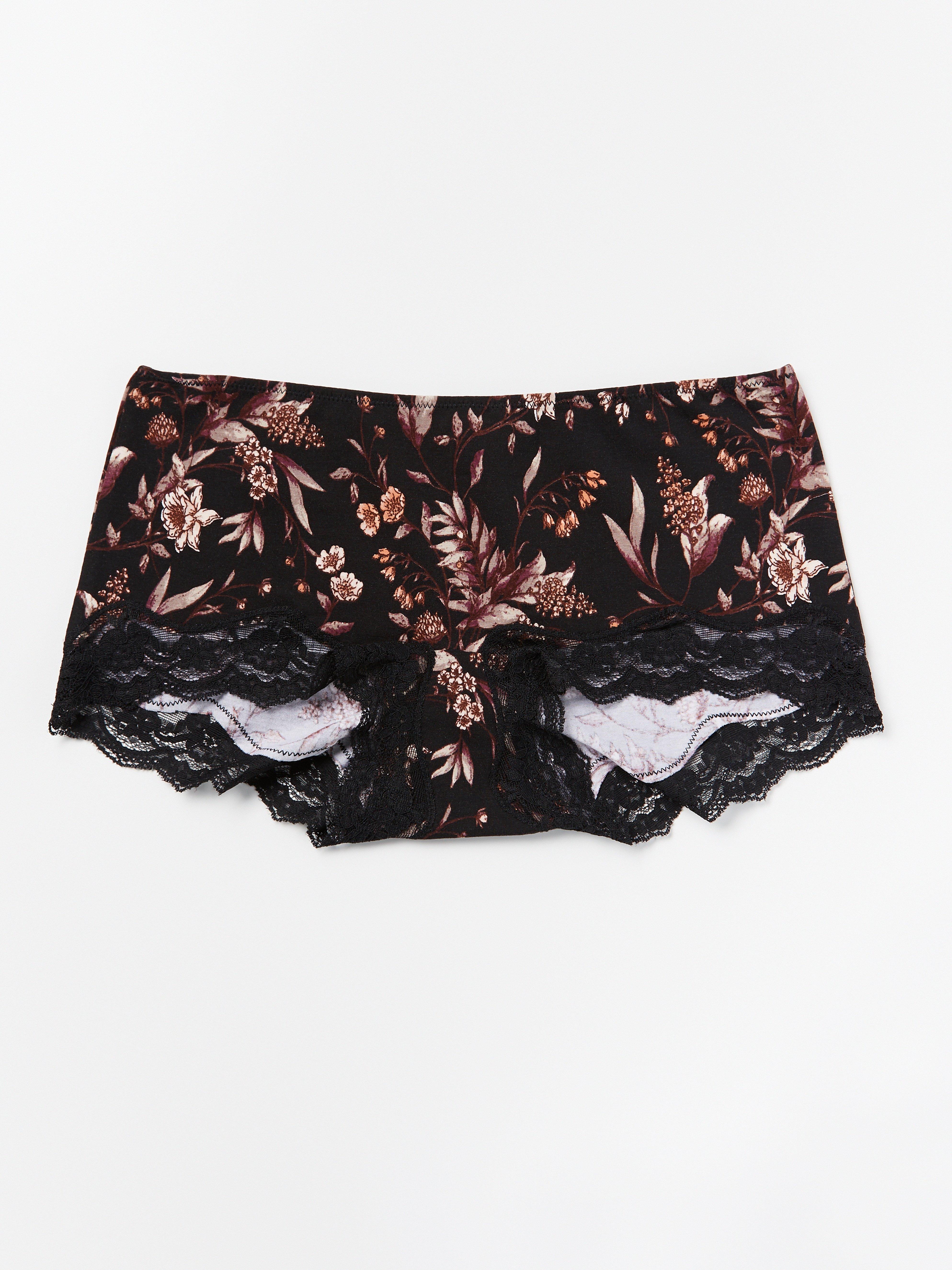 Boxer Regular - Lingerie - Black