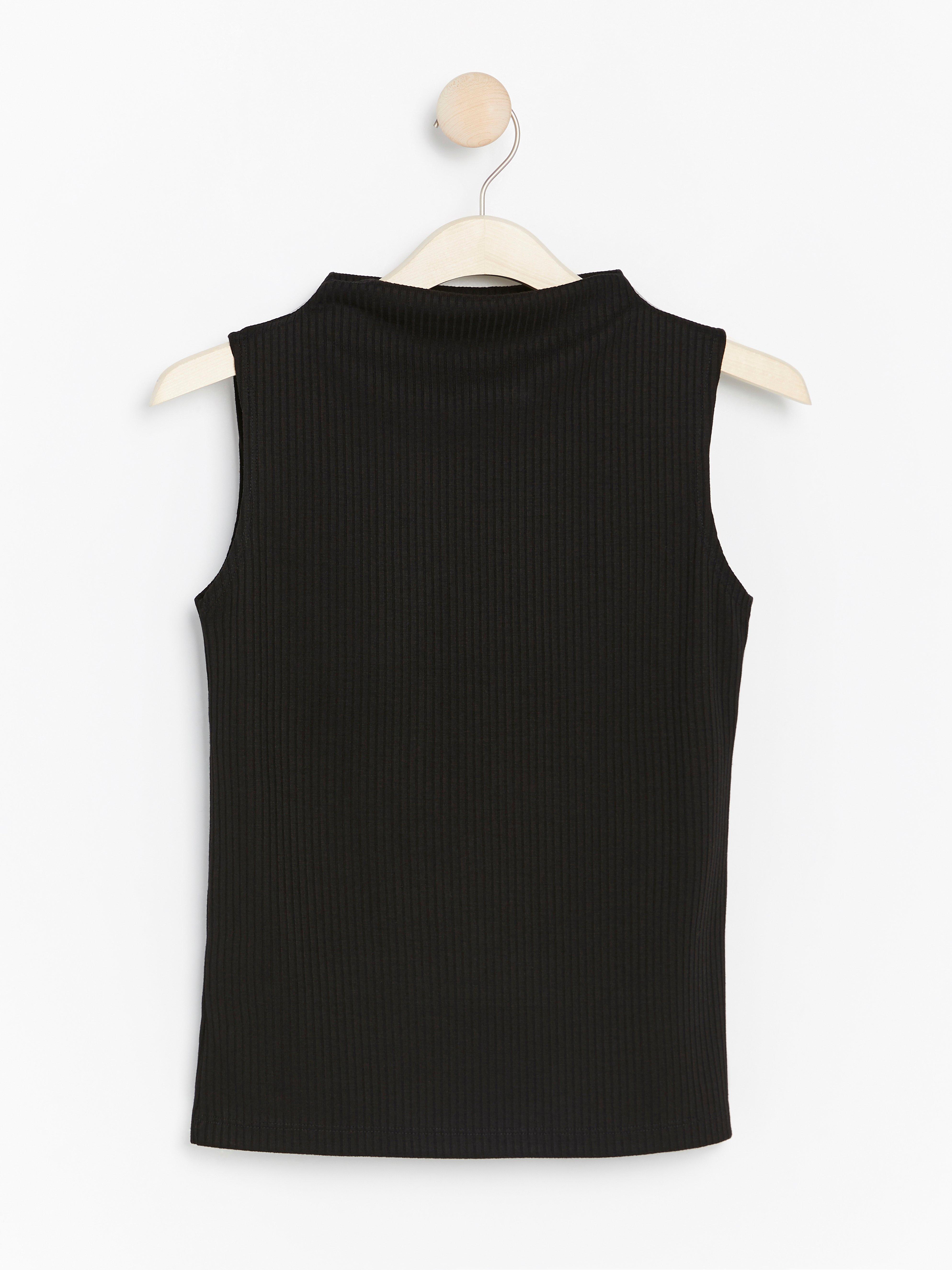 Roller Neck Top - Womens Wear - Black