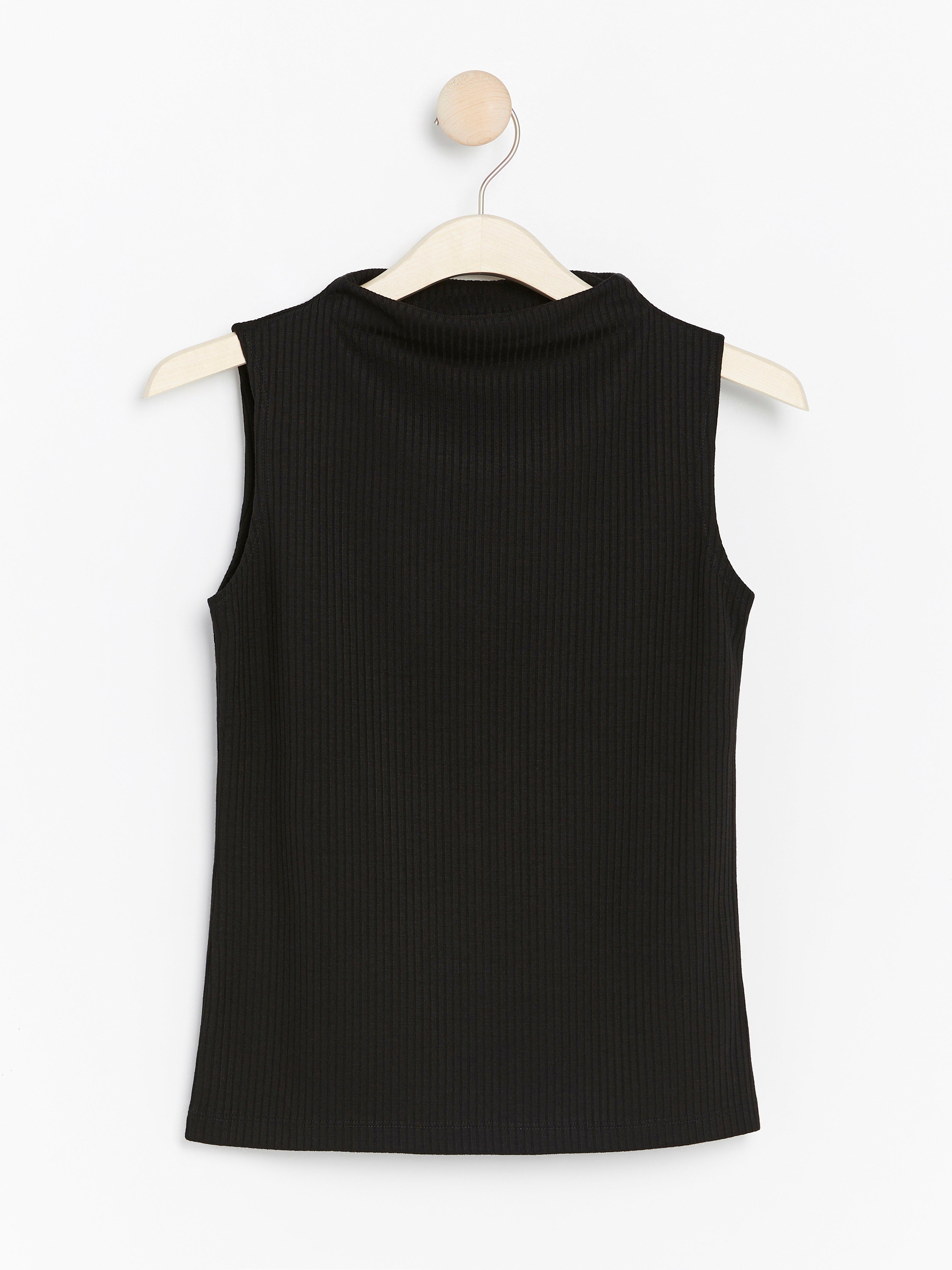 Roller Neck Top - Womens Wear - Black