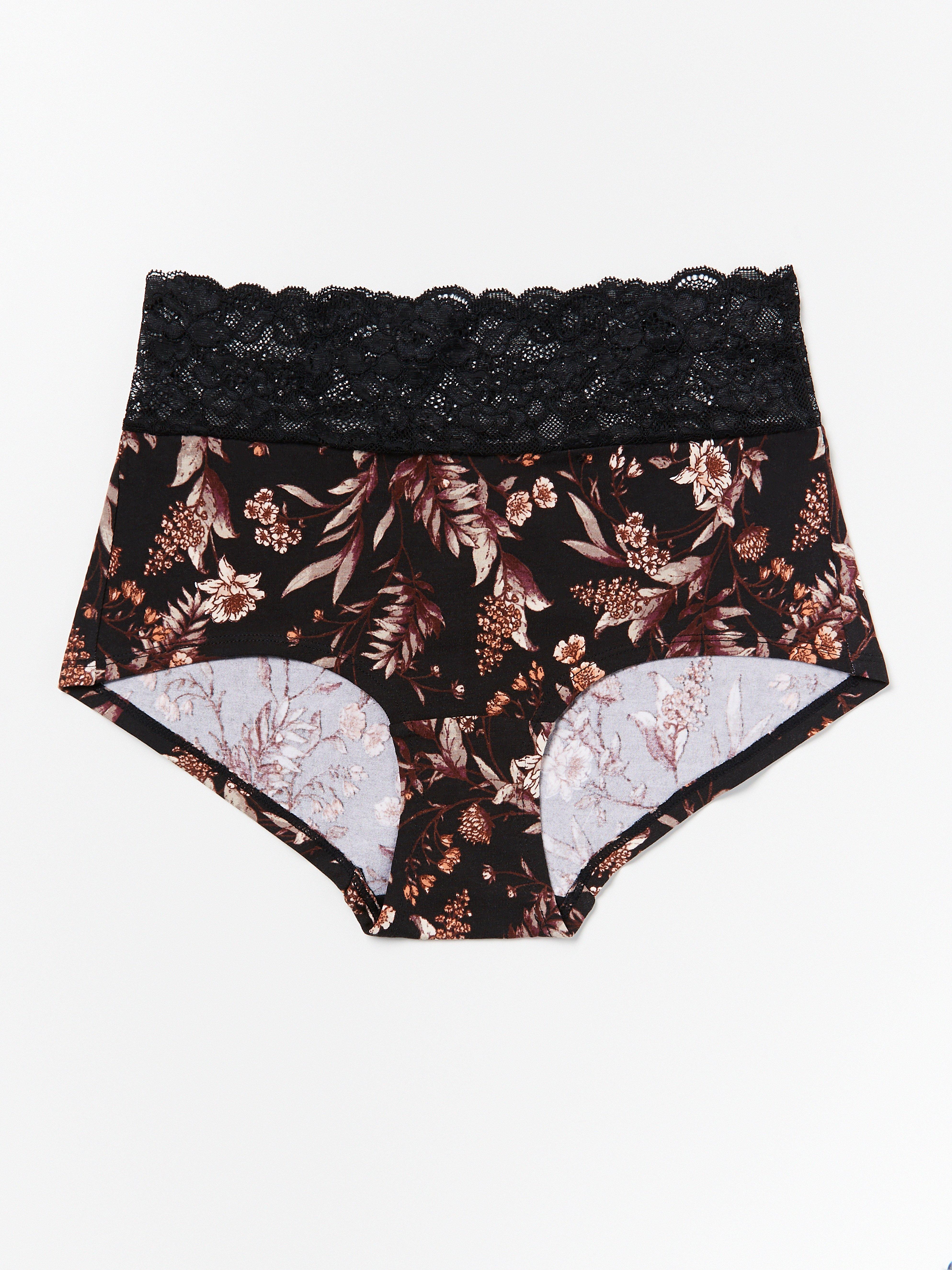 Brief High - Lingerie - Black