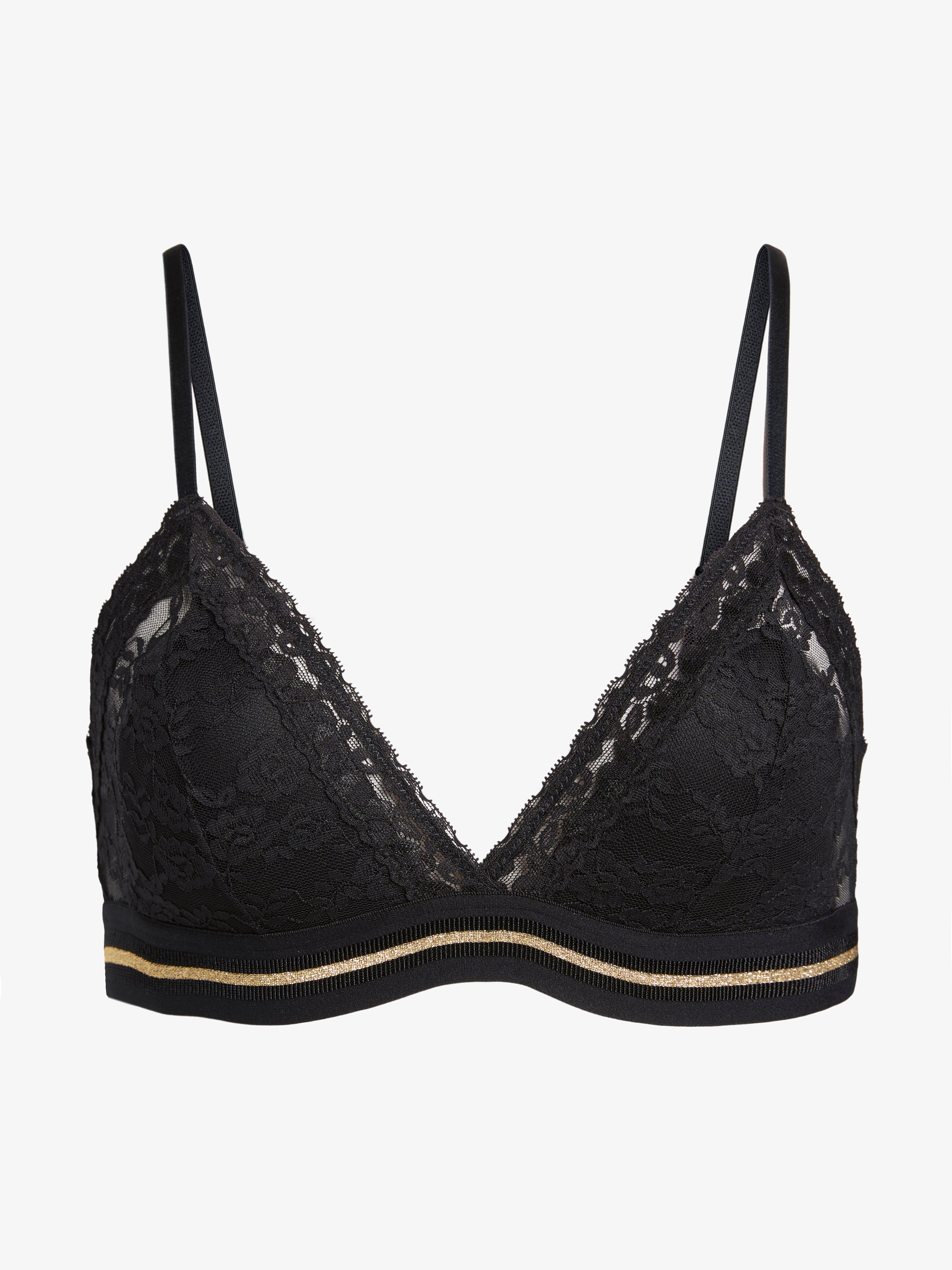 Bralette podprsenka - Spodní prádlo - Černá