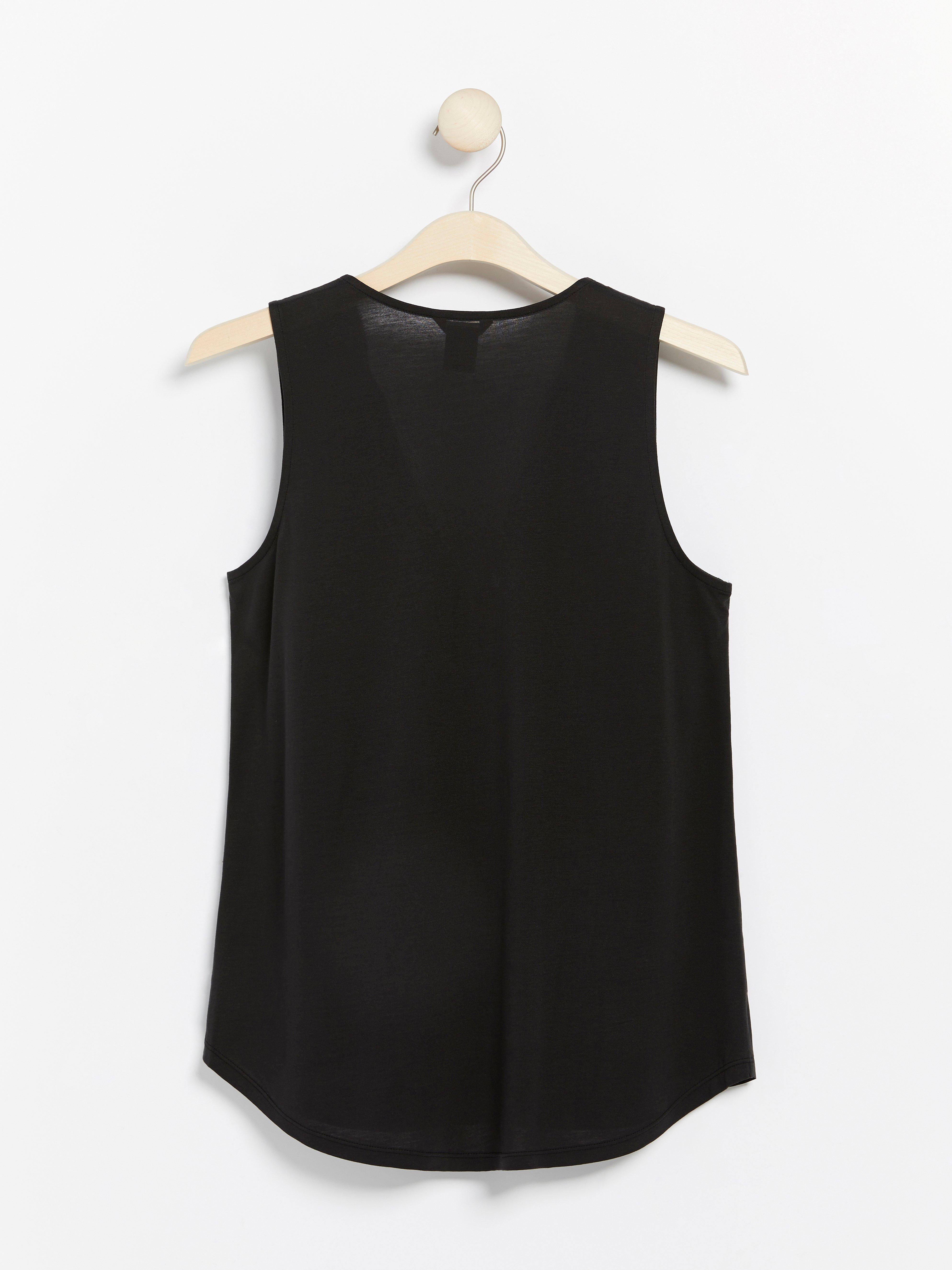 Singlet - Womens Wear - Black