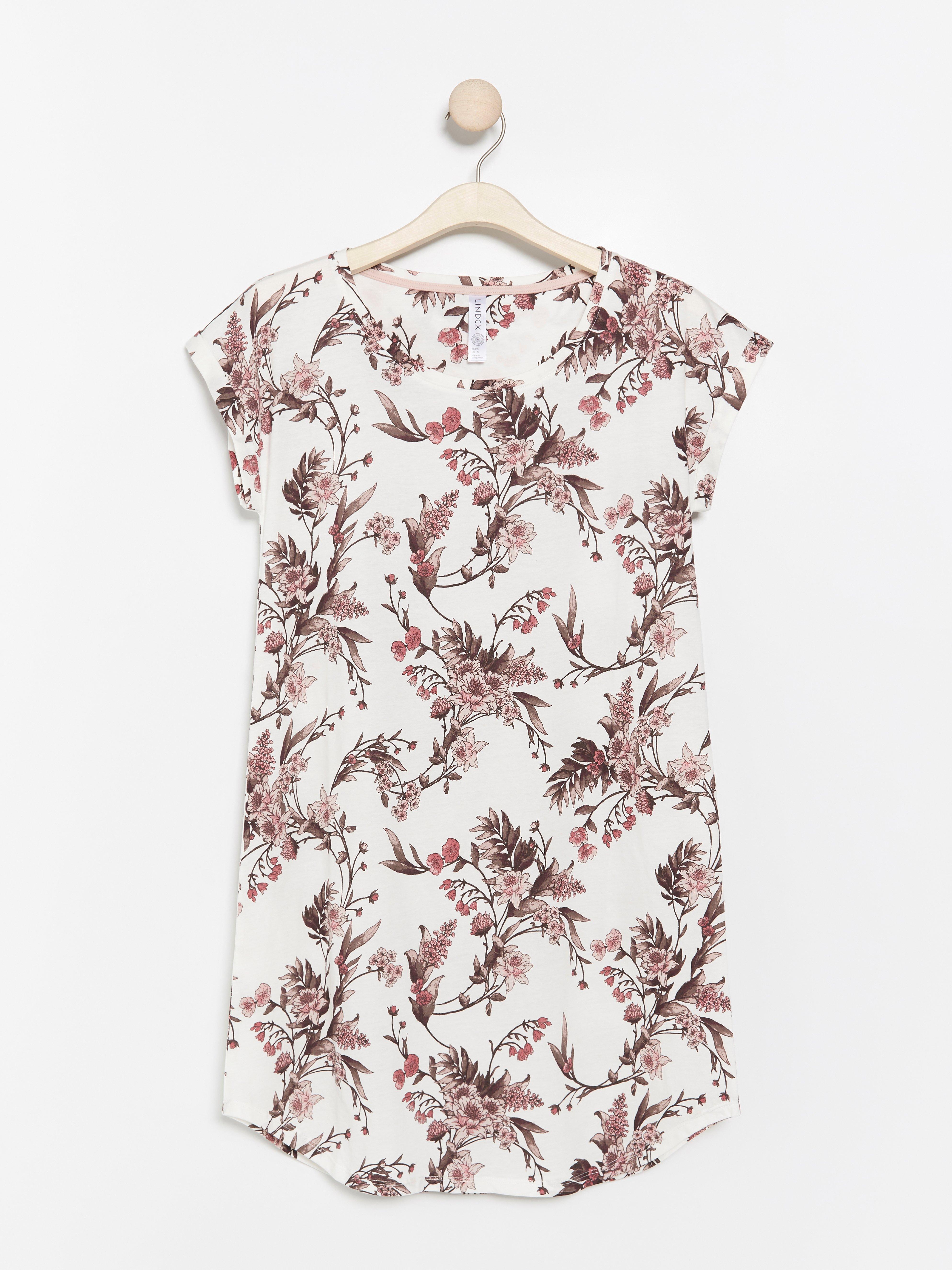 floral night dress