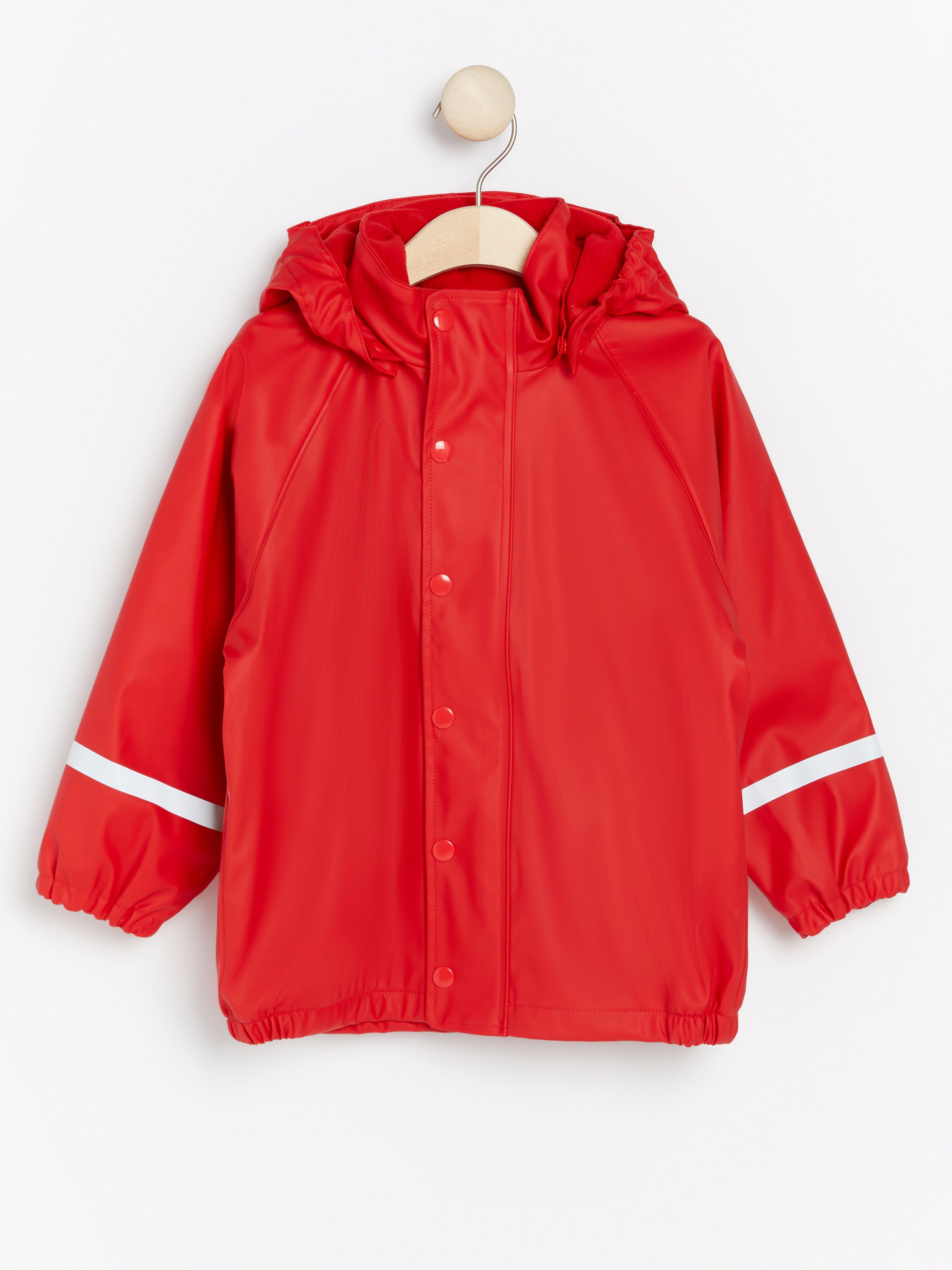 Rain Jacket - Kids Wear - Red