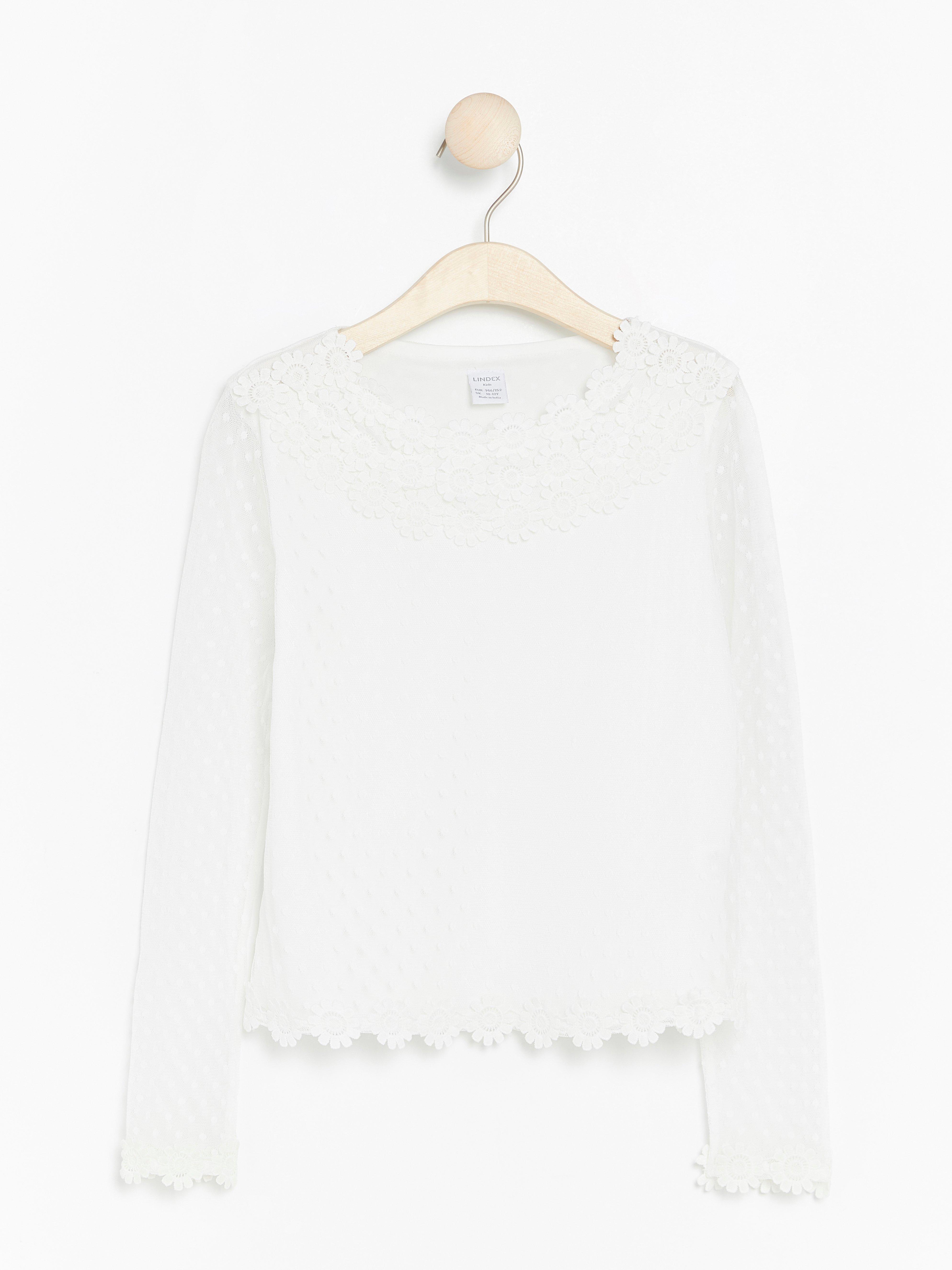 Top - Kids Wear - White